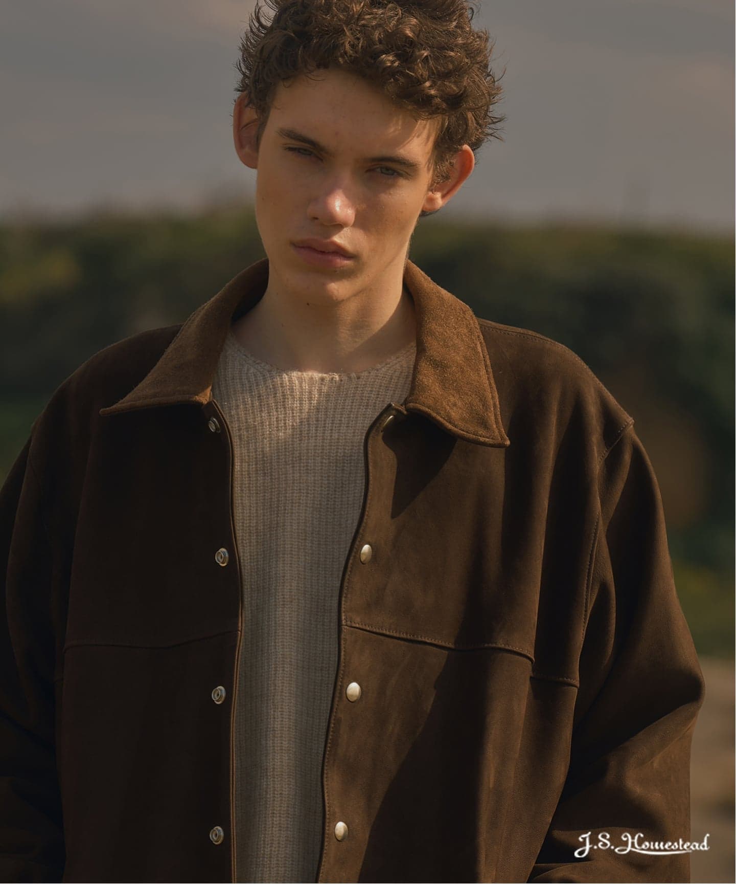 J.S.Homestead / ゴート レザー カー コーチ ジャケット（レザー