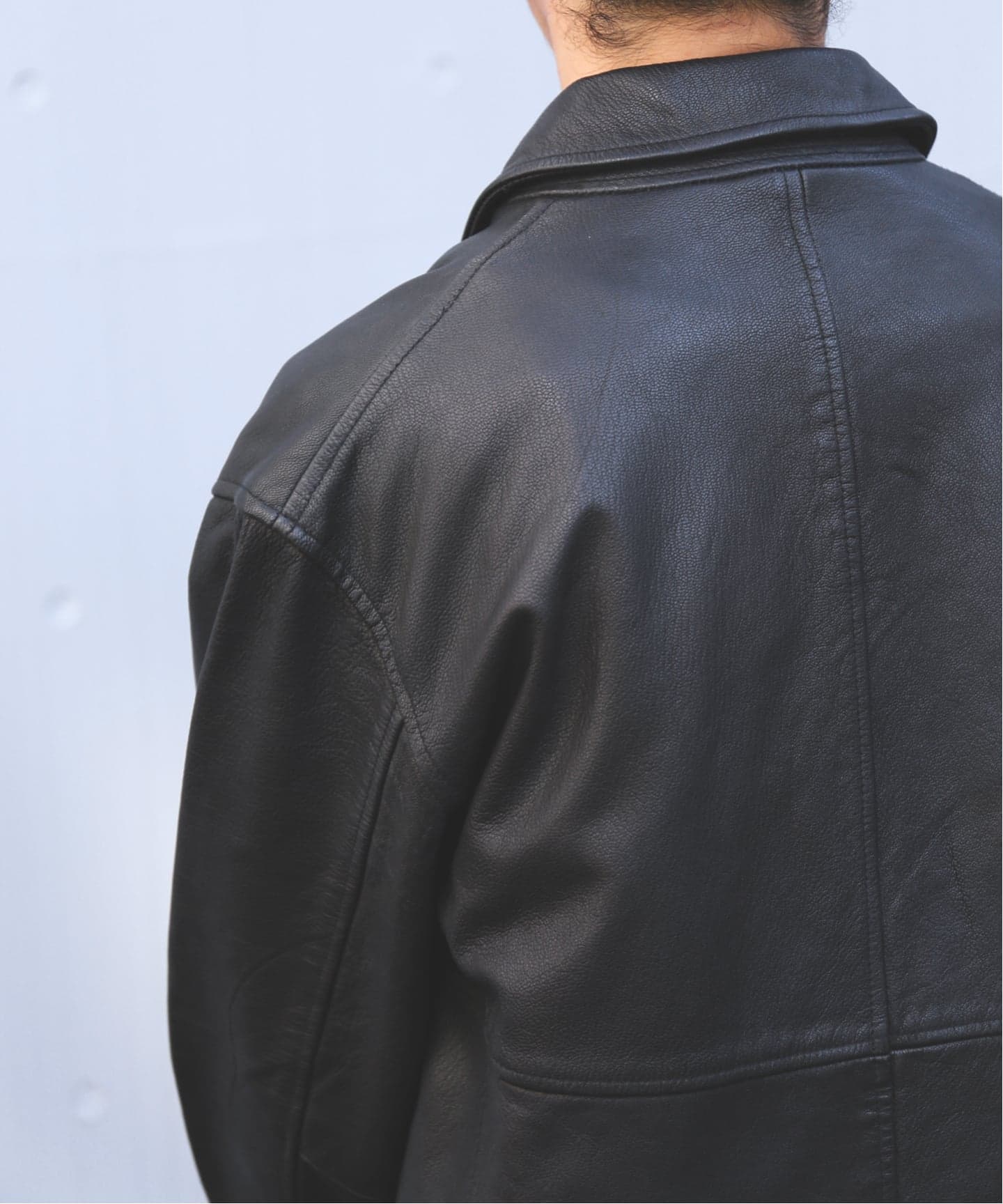 ゴートレザー ウォッシュド カーコート（レザージャケット）｜JOURNAL