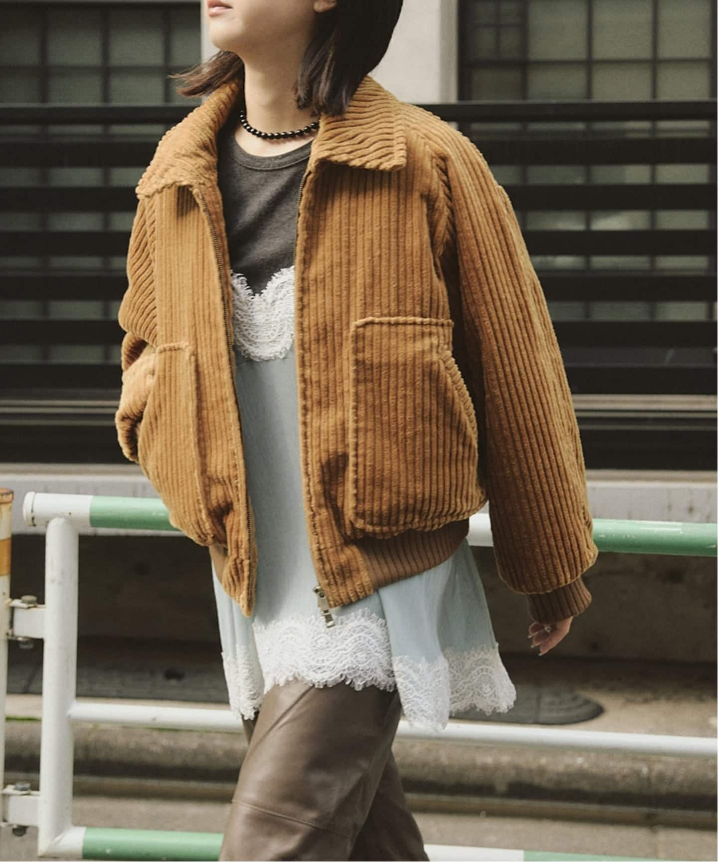 IENA LA BOUCLE ワイドコールブルゾン（その他ブルゾン／アウター