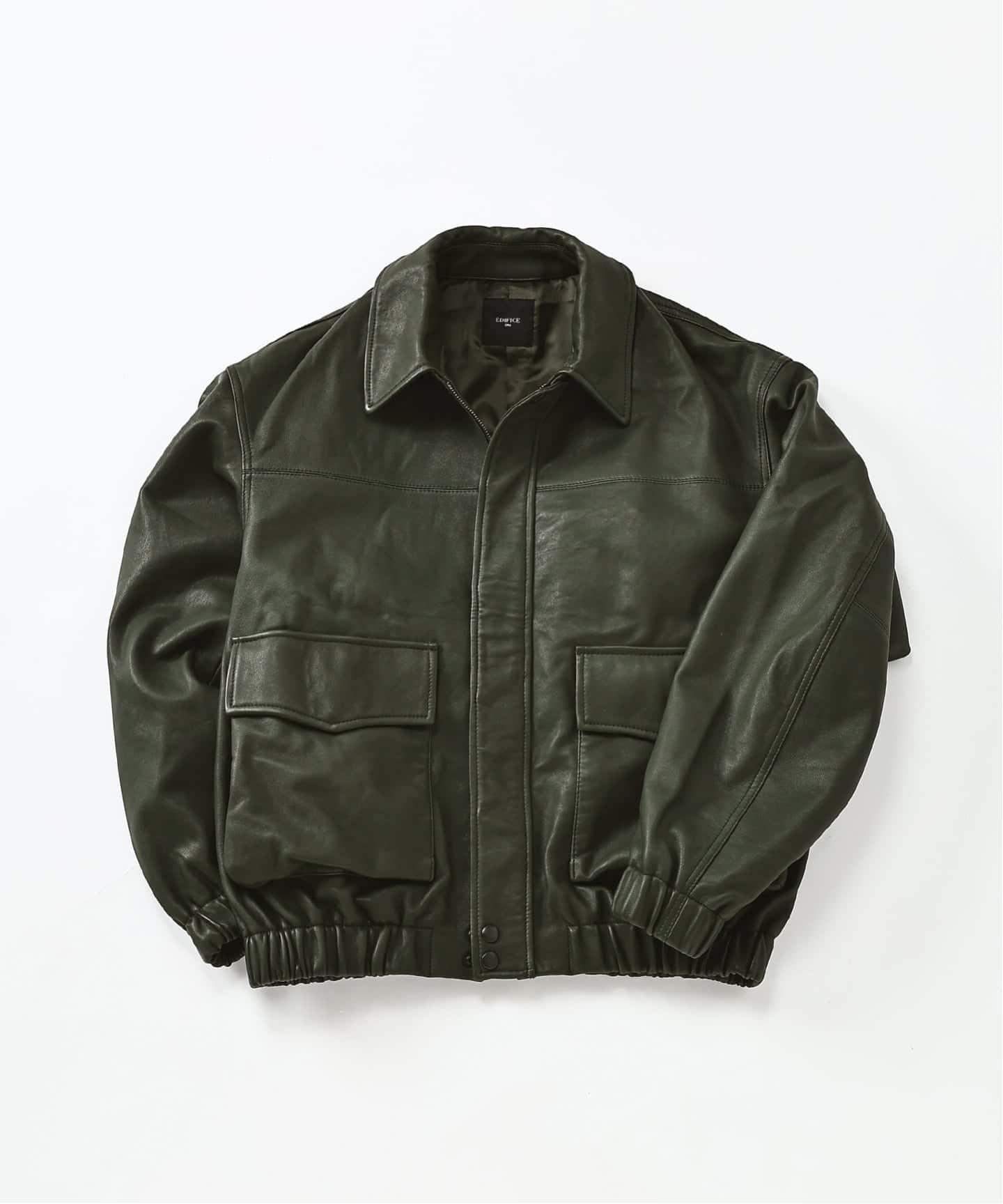 A2 レザーショートブルゾン（レザージャケット）｜EDIFICE