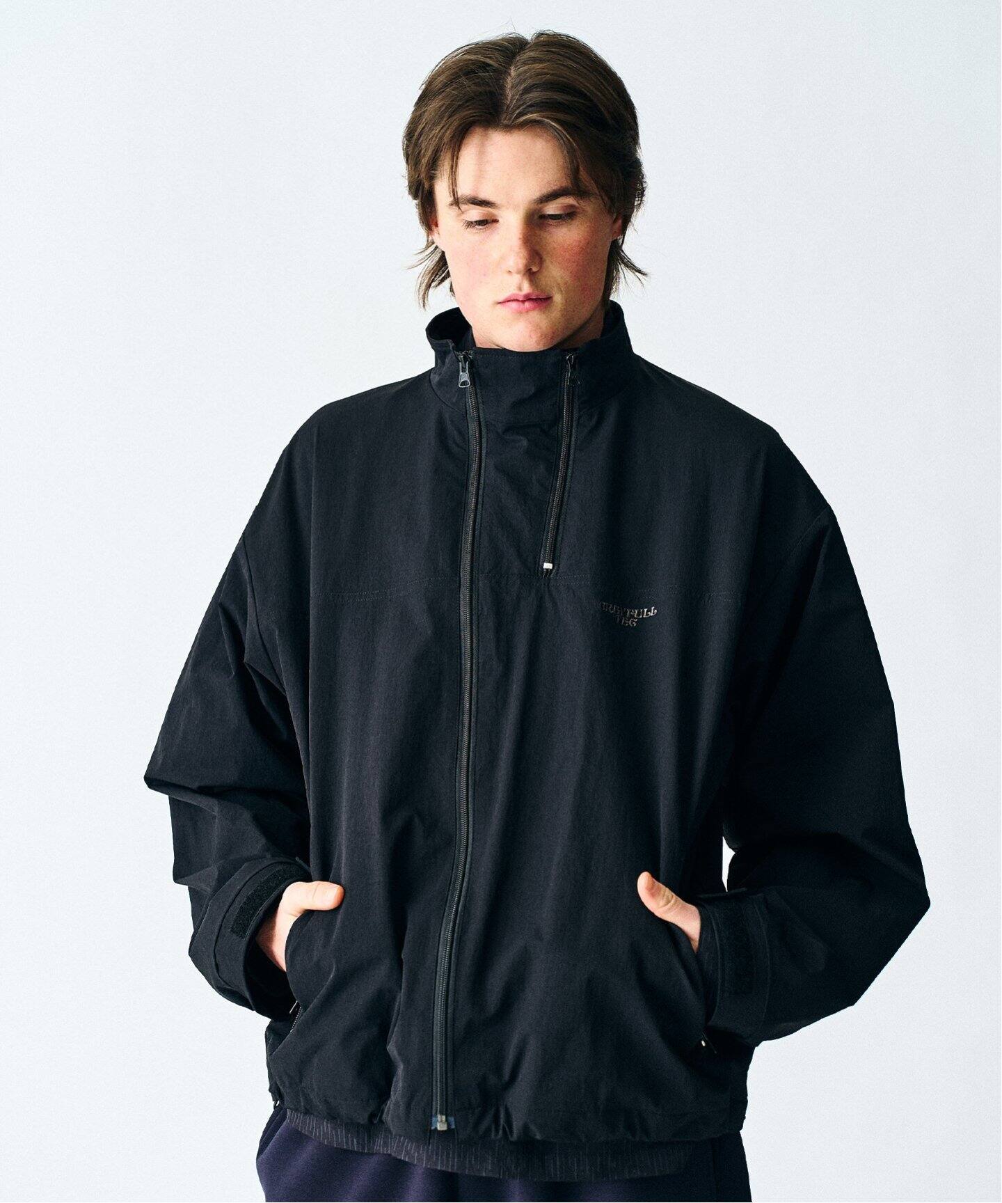 パンチングパネル ナイロンブルゾン（ナイロンジャケット）｜417