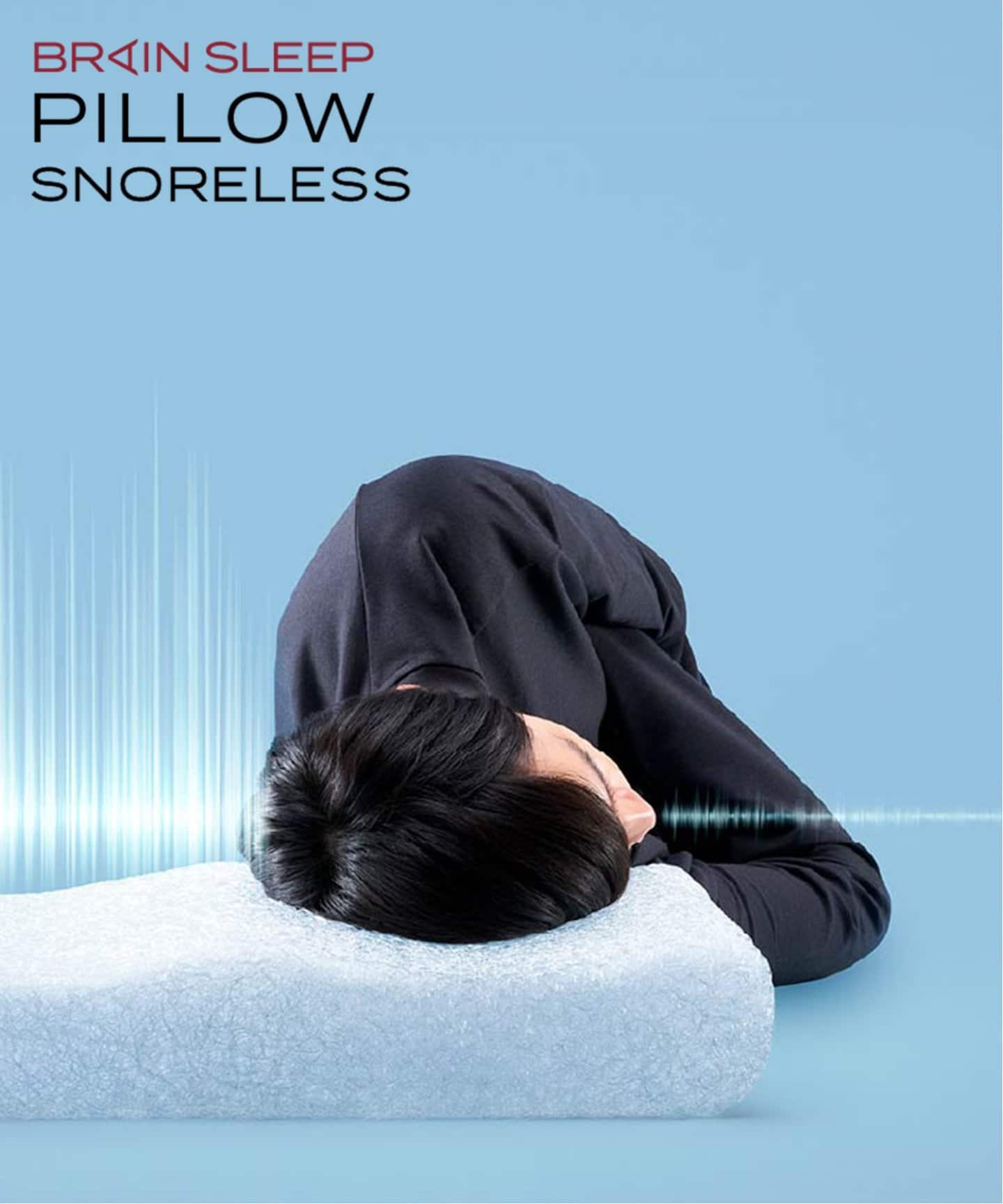 BRAIN SLEEP/ブレインスリープ】ピロー スノーレス 枕 本体のみ