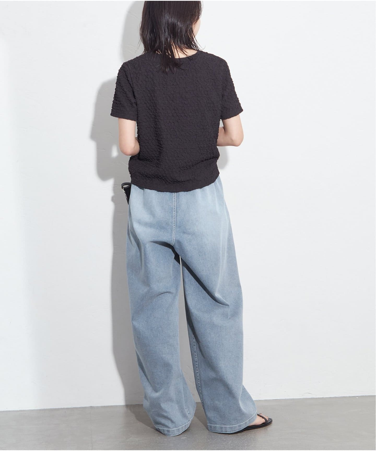 接触冷感】アイシーリラックスデニム（デニムパンツ・ジーンズ