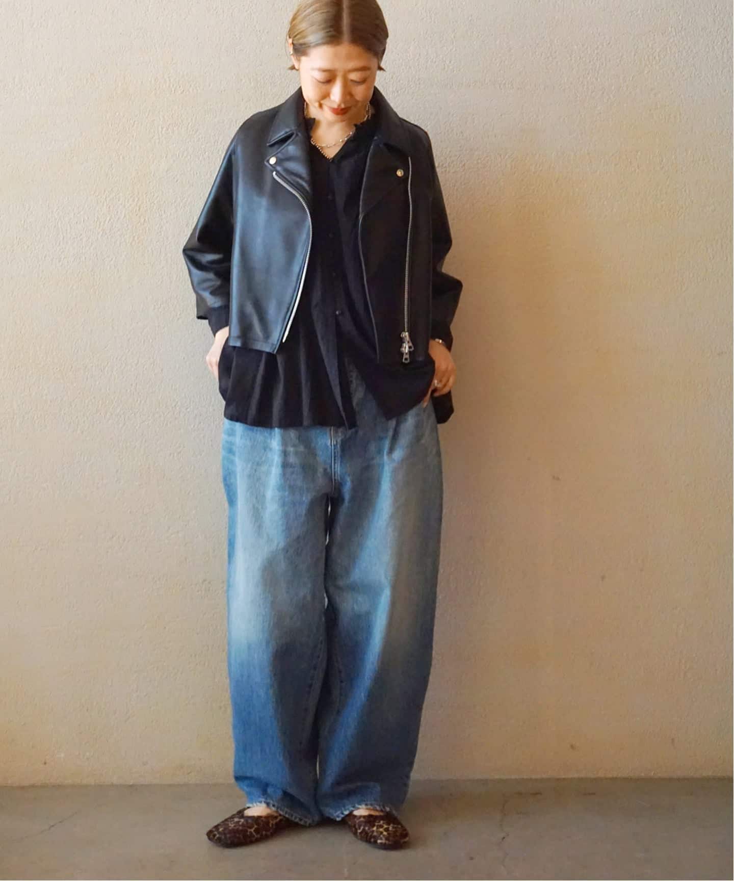 追加2》13OZデニム タックラウンドパンツ（デニムパンツ・ジーンズ