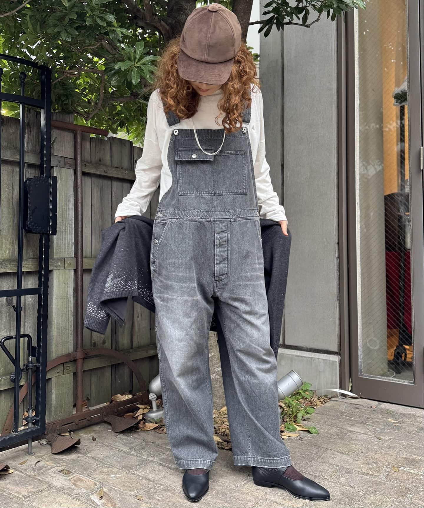 11OZデニム ワークオーバーオール（サロペット／オーバーオール