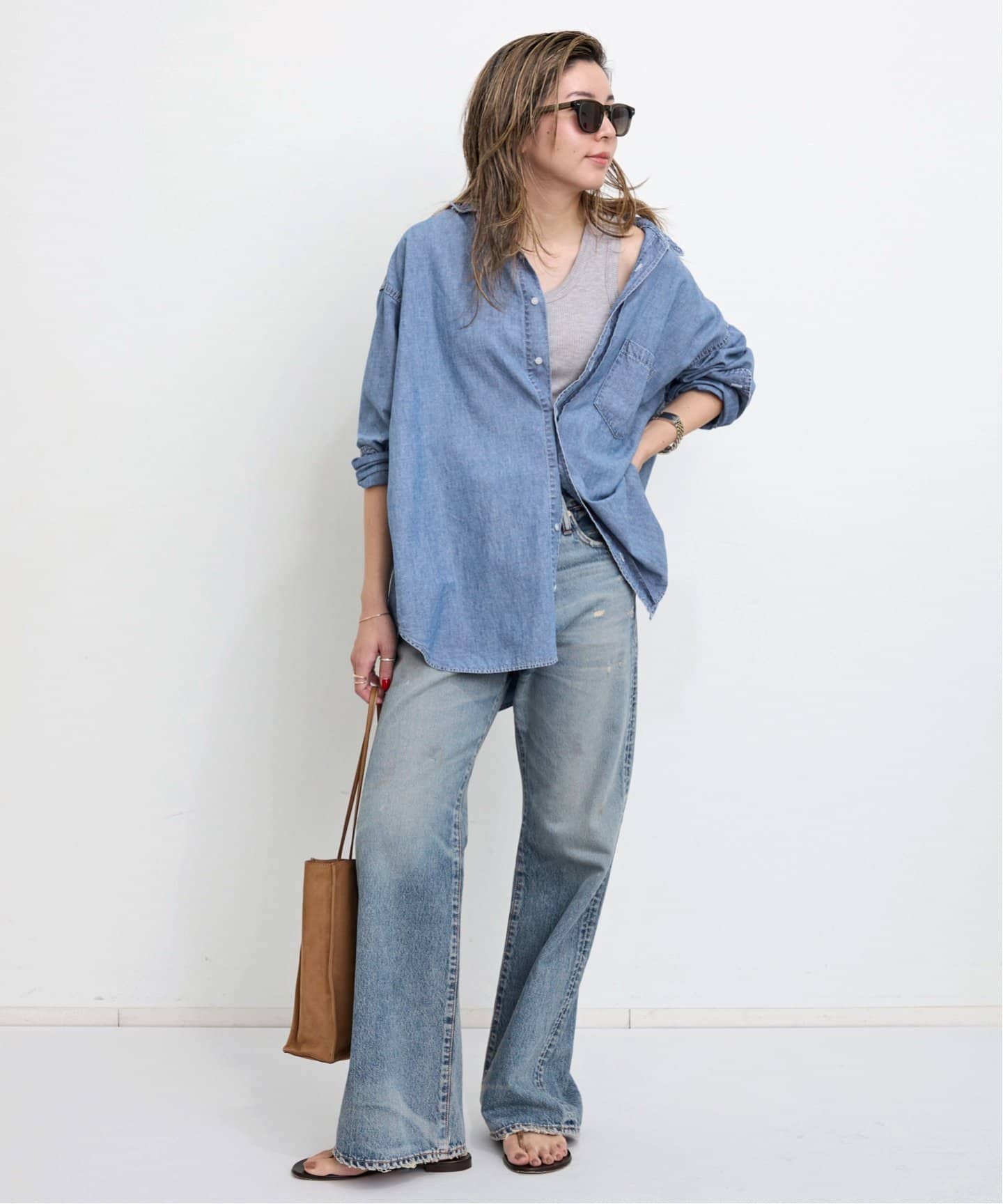 UPPER HIGHTS/アッパー ハイツ】 FLARE DENIM（デニムパンツ・ジーンズ