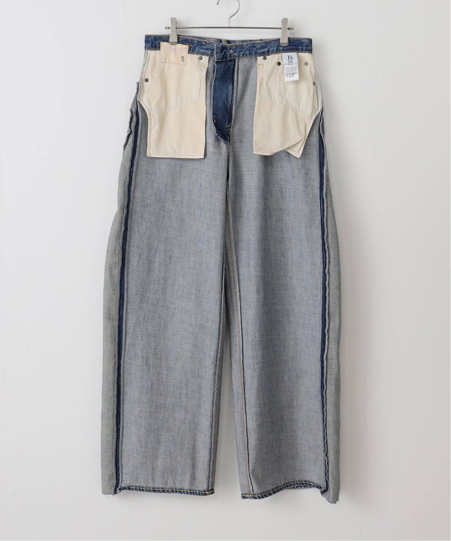 R13/アールサーティーン】 INSERT D'ARCY LOOSE JEAN（デニムパンツ