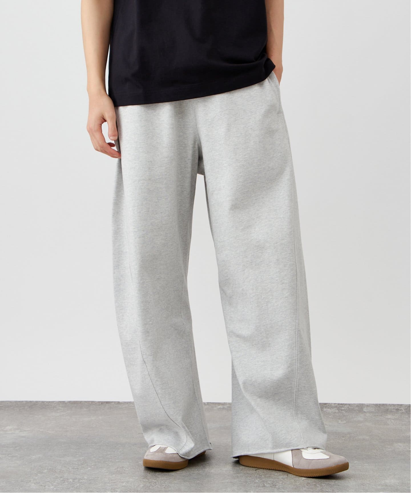 3D 天竺スウェット バギーパンツ（スウェットパンツ）｜B.C STOCK