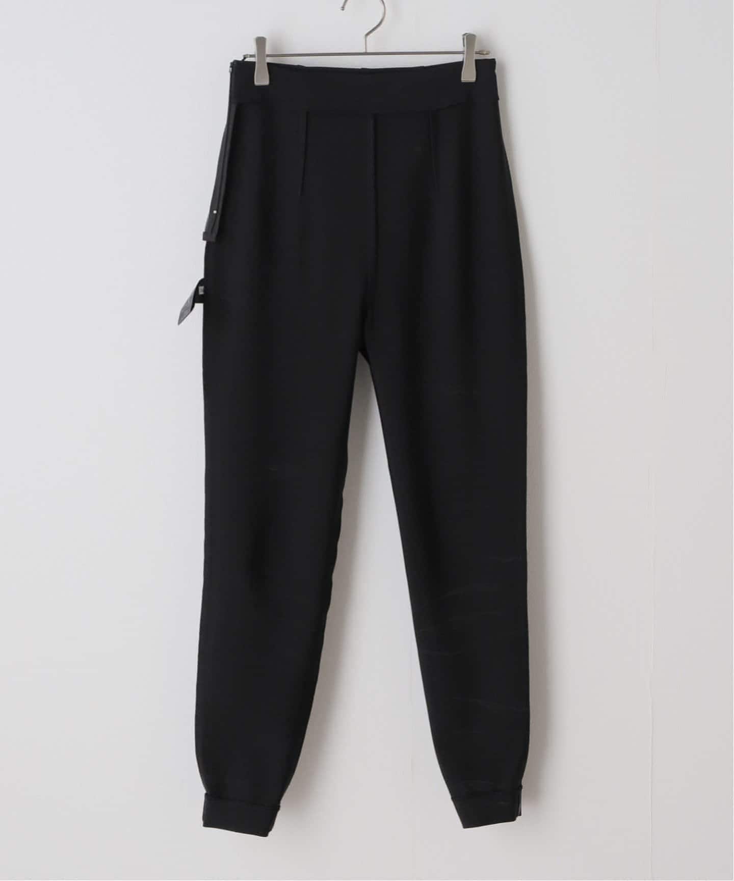 追加3》abc ハイウエスト ストレッチスリムパンツ（スラックス）｜EDIT