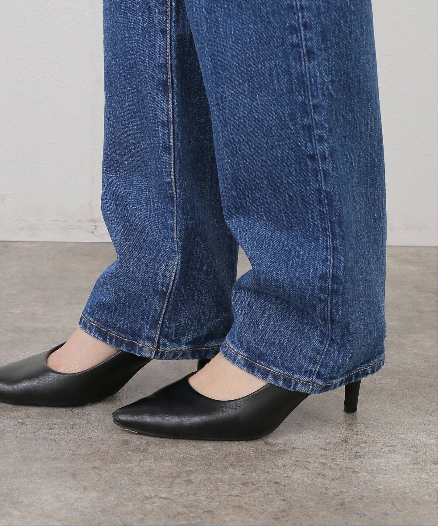 ROLLAS/ローラス】bicolor denim pants（デニムパンツ・ジーンズ