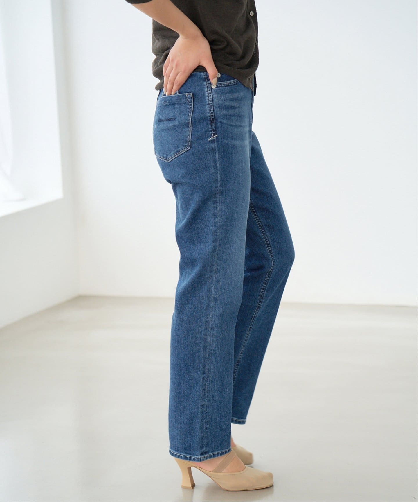 YANUK/ヤヌーク 別注 LOUISE ストレートデニム（デニムパンツ