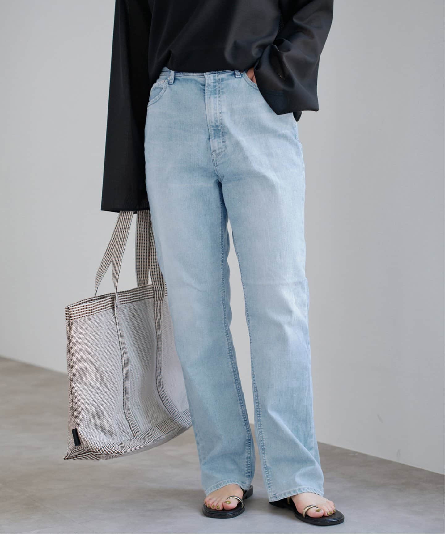 YANUK/ヤヌーク 別注 LOUISE ストレートデニム（デニムパンツ