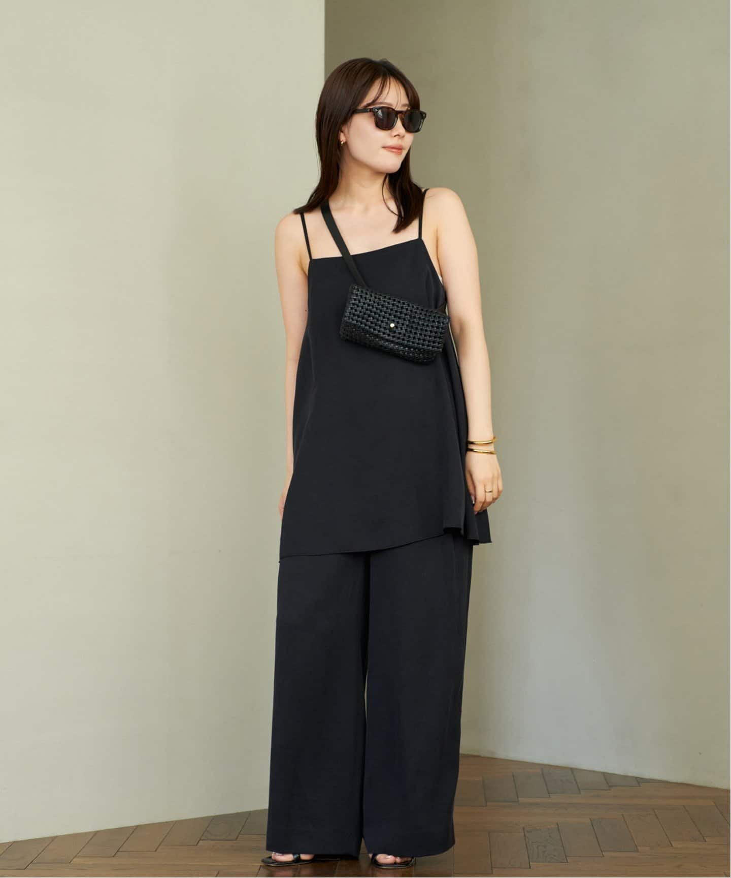 fibril linen 混 フレアパンツ（スラックス）｜Plage（プラージュ）の