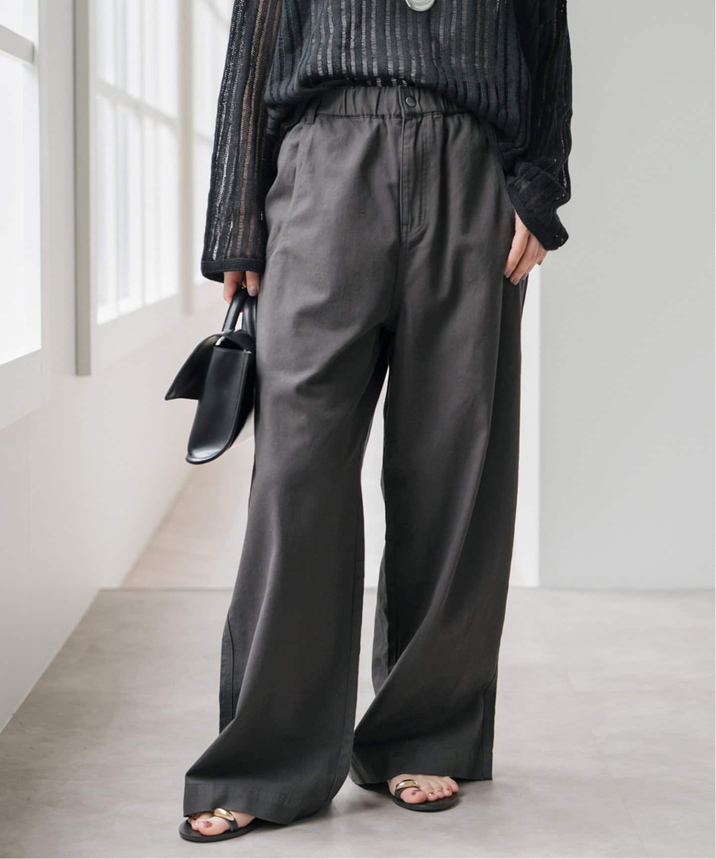 ギャザーチノ（チノパンツ）｜Spick and Span（スピック＆スパン）の