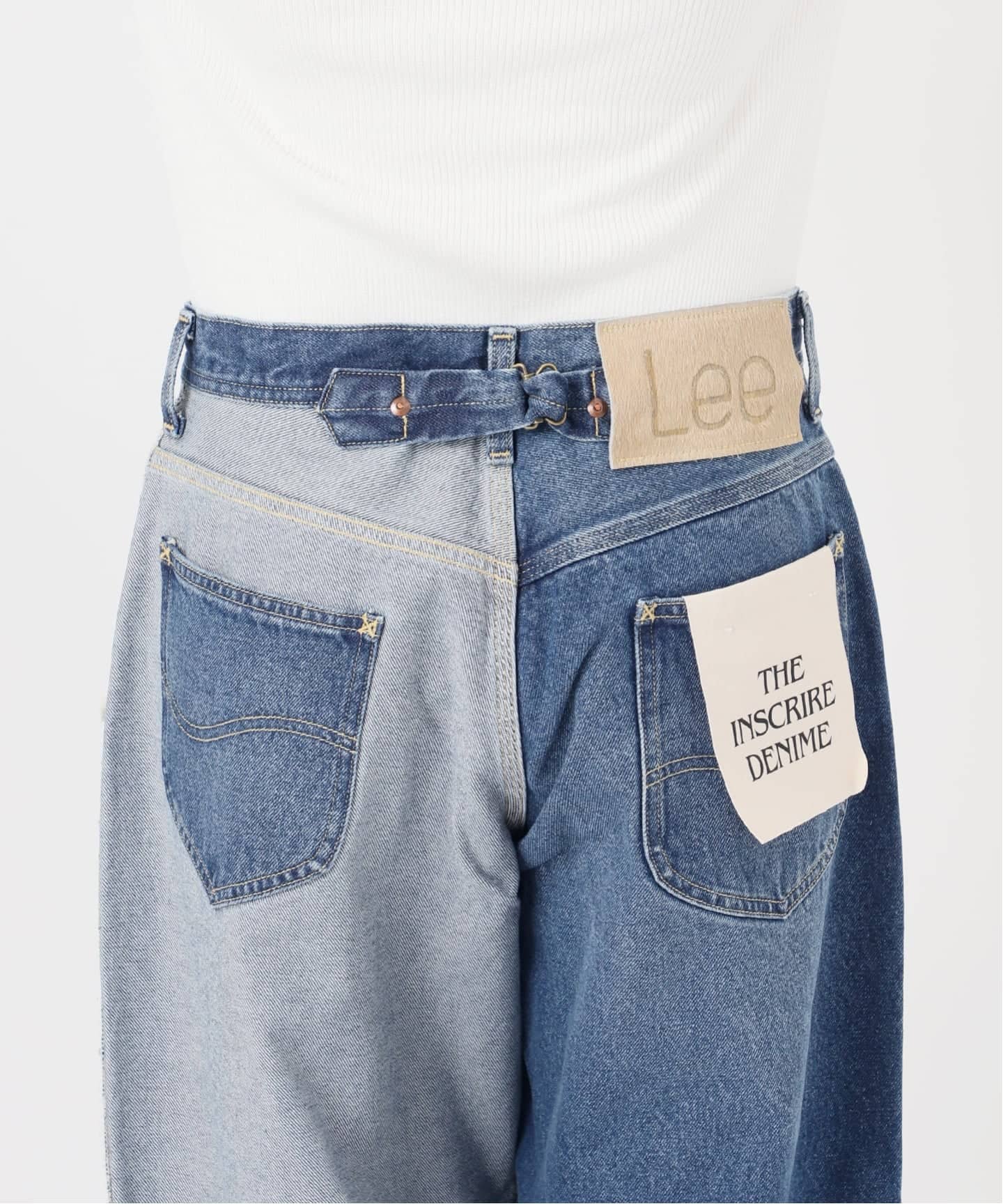 追加》《別注》【INSCRIRE*LEE*LESSAGE】COWBOY/RIDERSPANTS：デニム