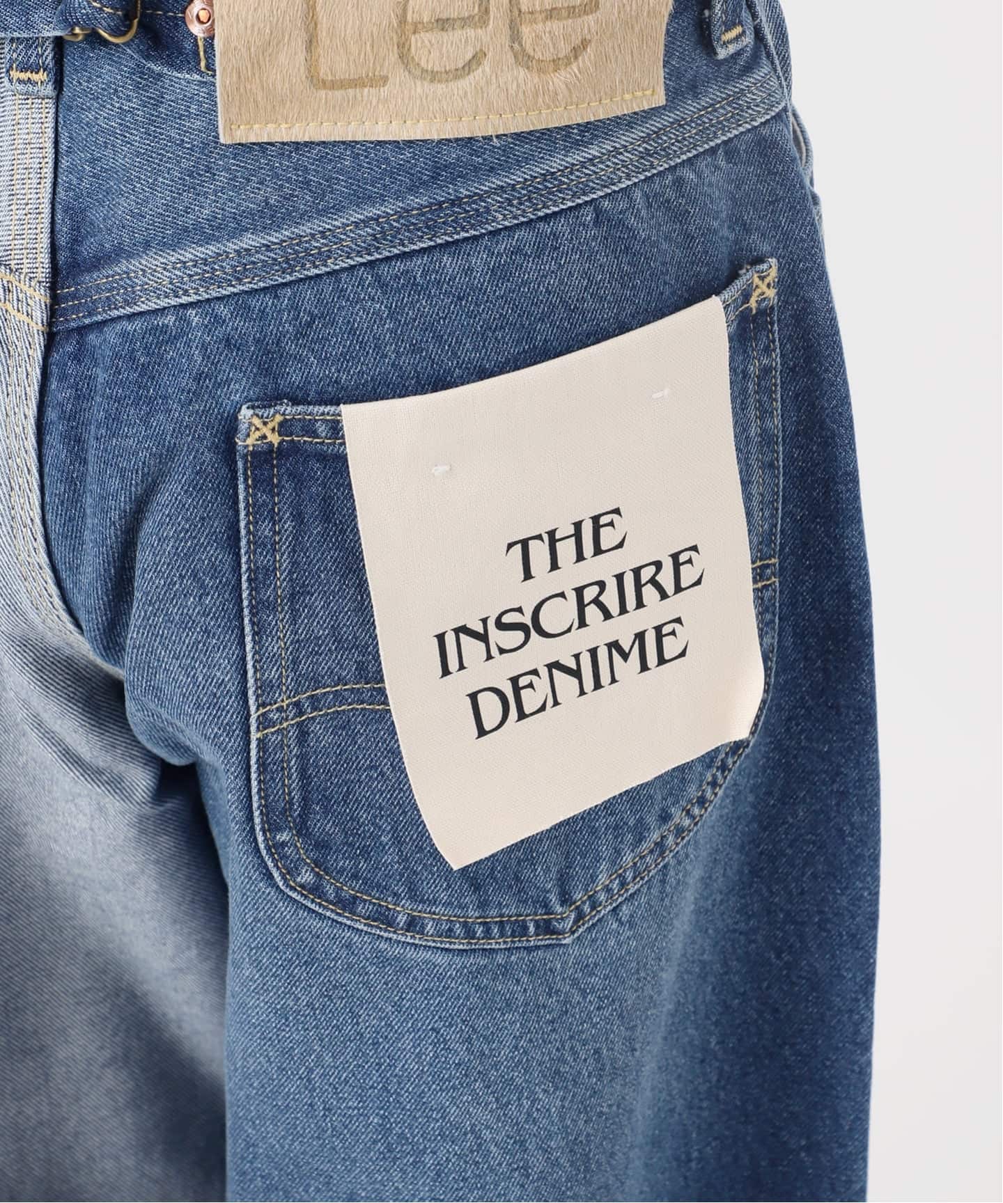 追加》《別注》【INSCRIRE*LEE*LESSAGE】COWBOY/RIDERSPANTS：デニム