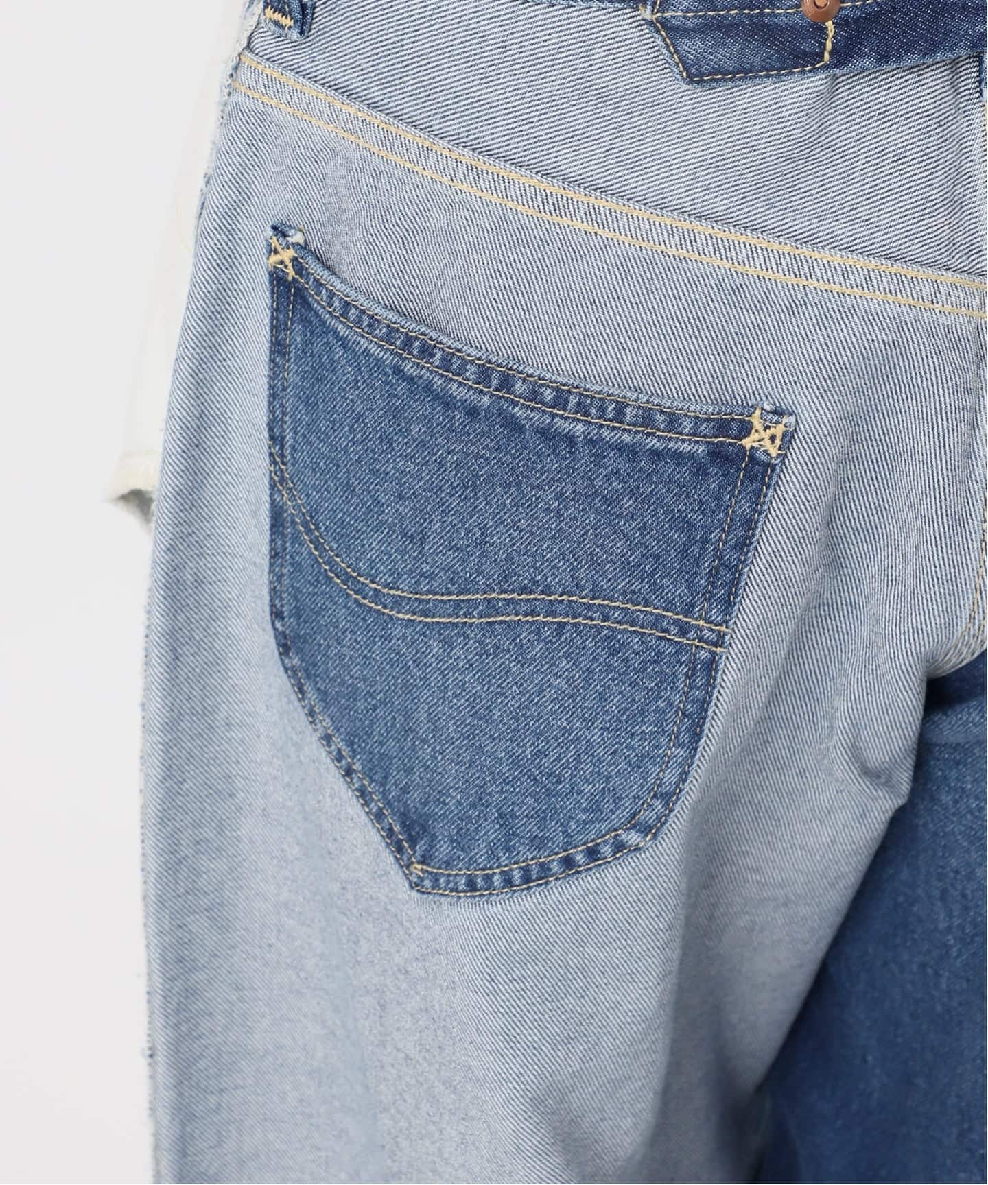 追加》《別注》【INSCRIRE*LEE*LESSAGE】COWBOY/RIDERSPANTS：デニム