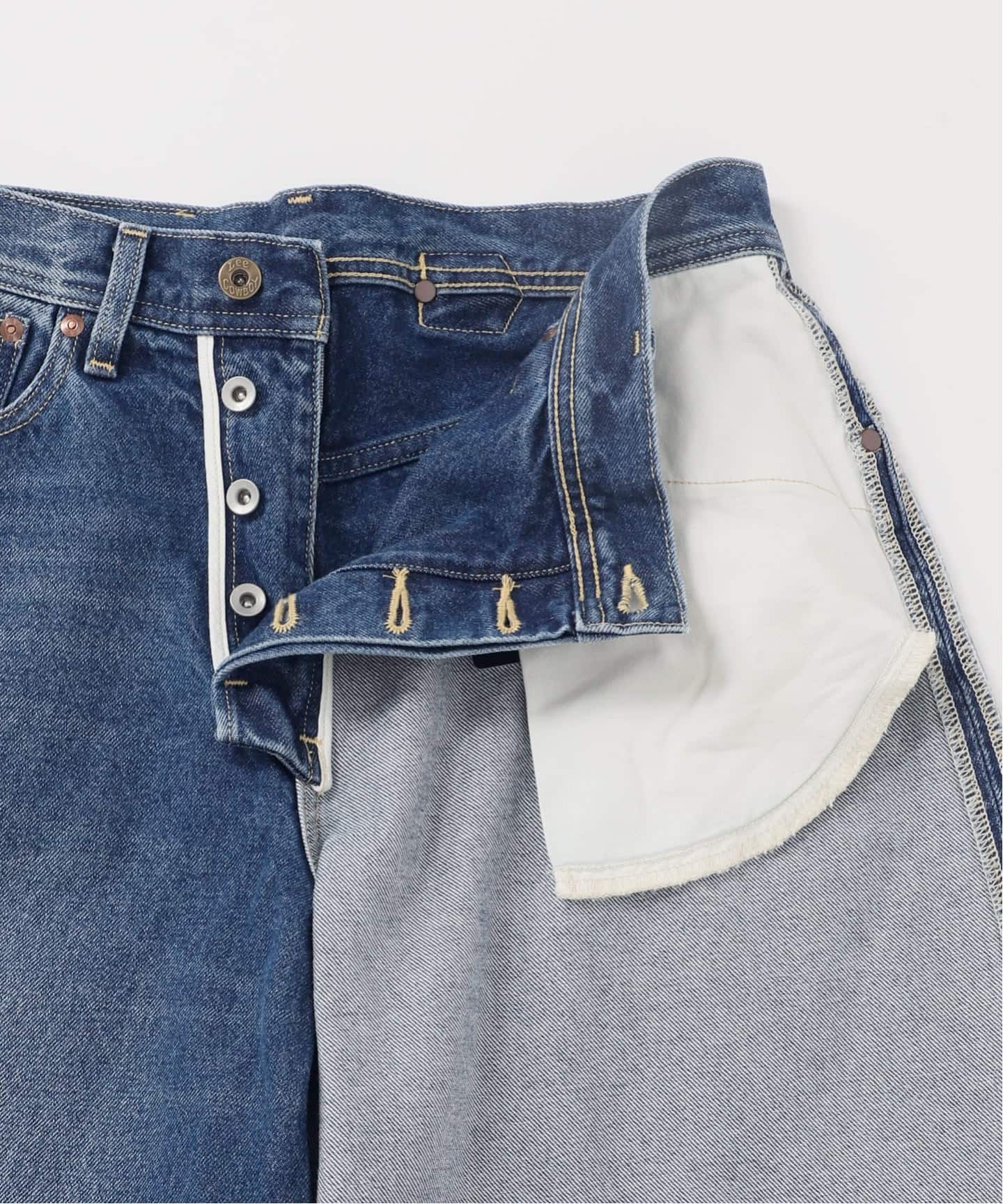 追加》《別注》【INSCRIRE*LEE*LESSAGE】COWBOY/RIDERSPANTS：デニム