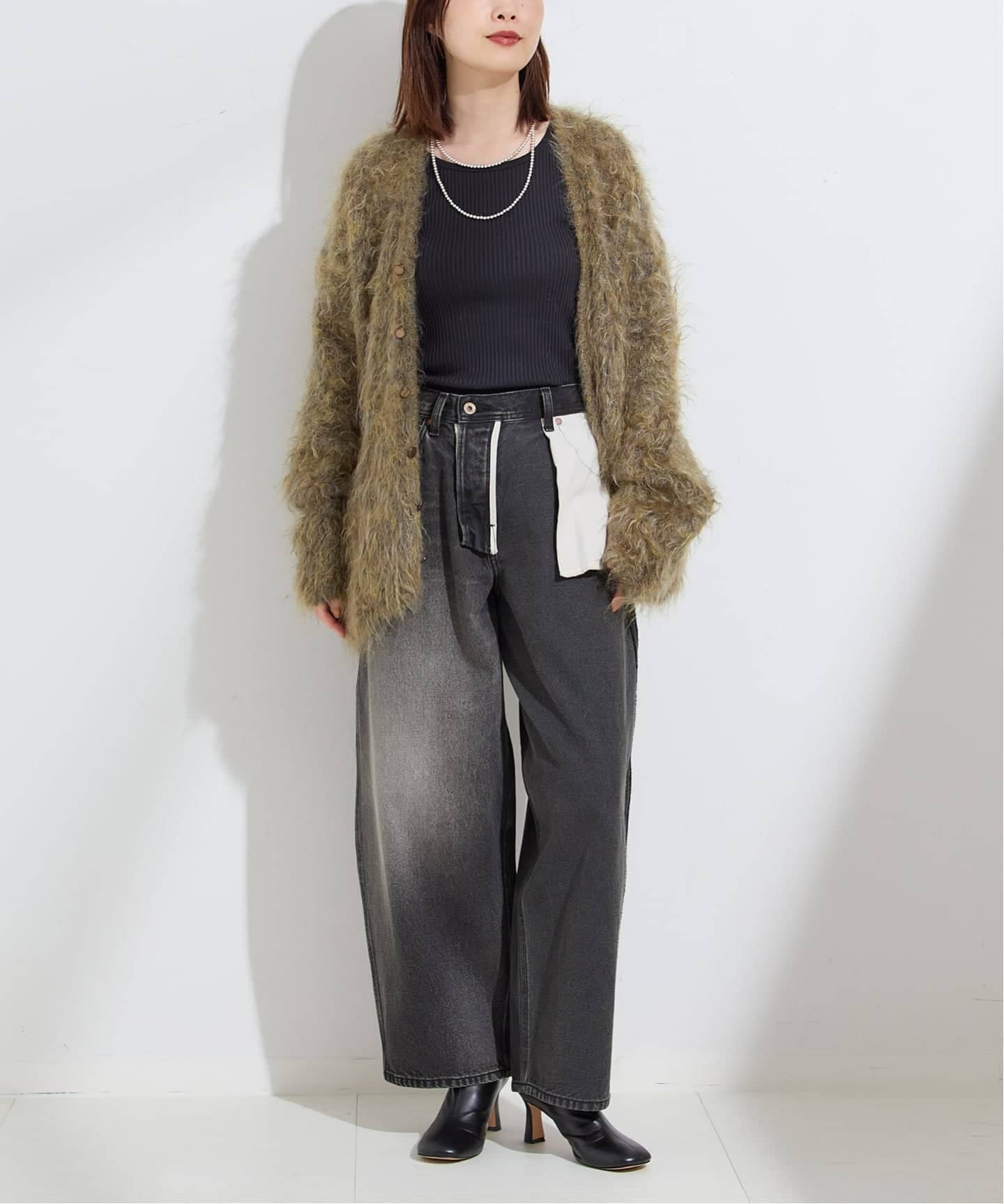 追加》《別注》【INSCRIRE*LEE*LESSAGE】COWBOY/RIDERSPANTS：デニム