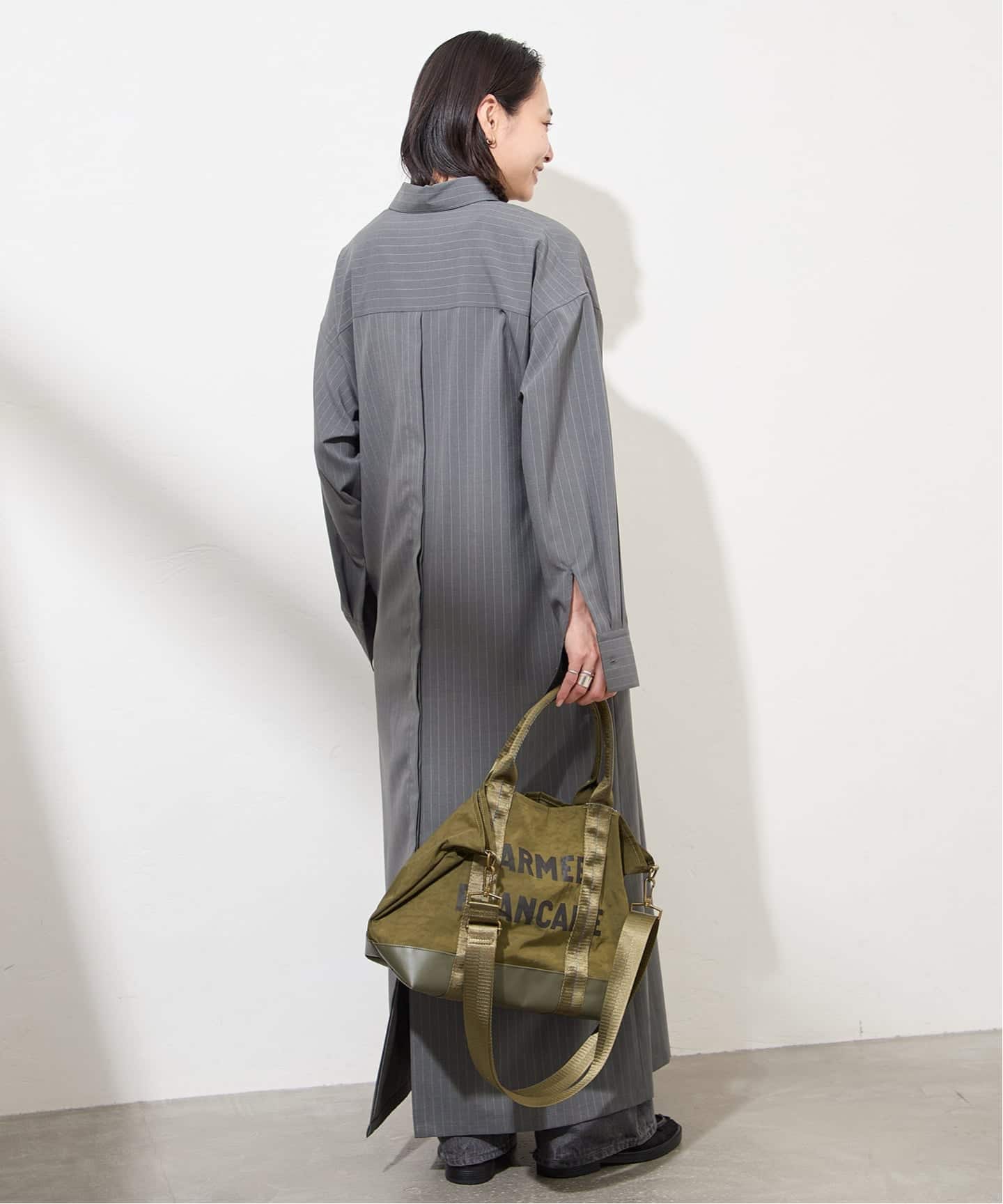 ソモウライクバックスリットシャツワンピース（ワンピース）｜JOURNAL