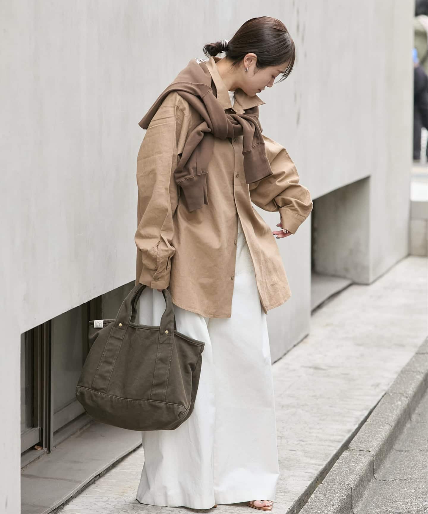 別注【ARMY TWILL/アーミーツイル】Cotton Linen Utility sh（シャツ