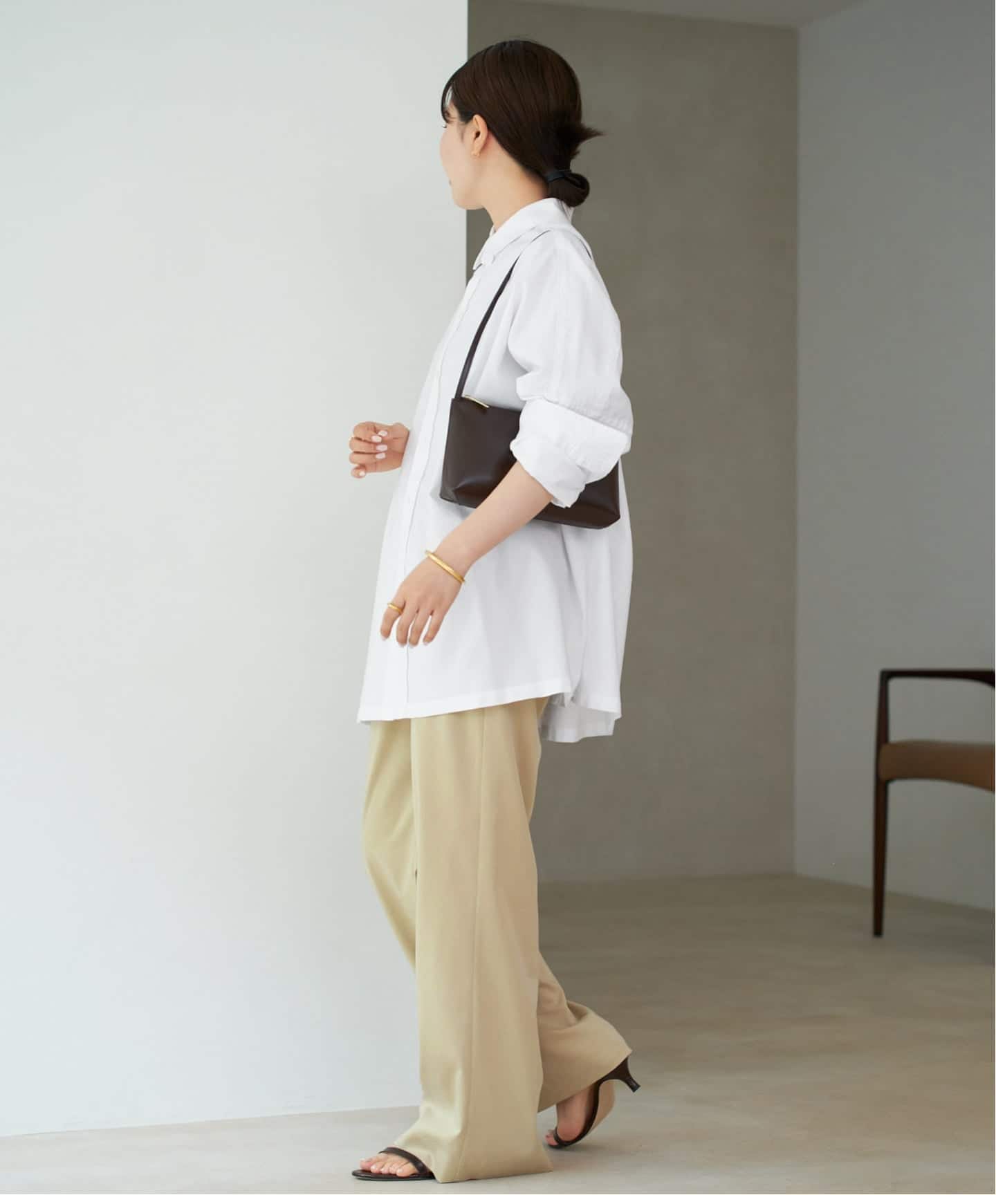 追加》Light OX Poncho シャツ（シャツ／ブラウス）｜Plage