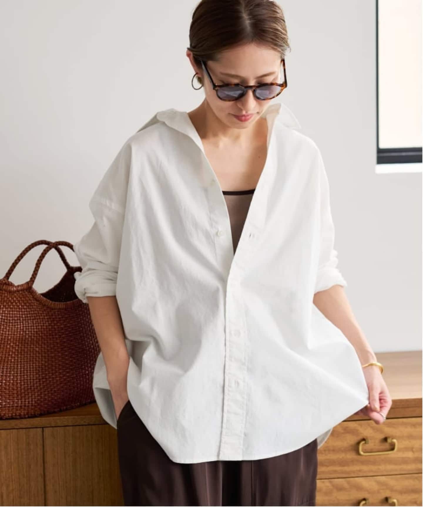 ≪追加≫コットンレギュラーカラーシャツ（シャツ／ブラウス