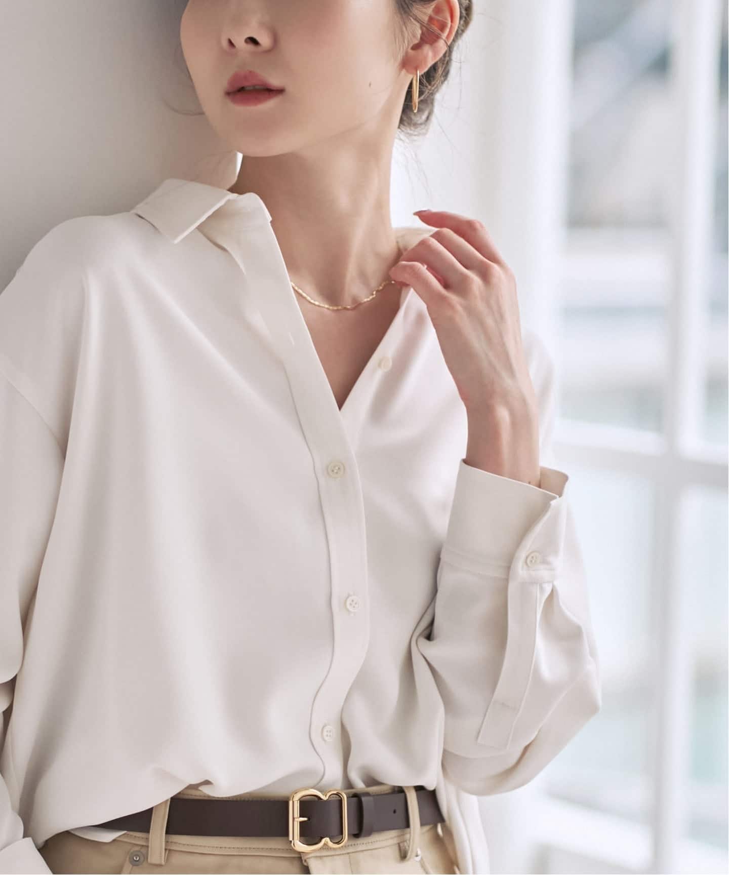 追加・新色》シーズンカラープレーンシャツ（シャツ／ブラウス