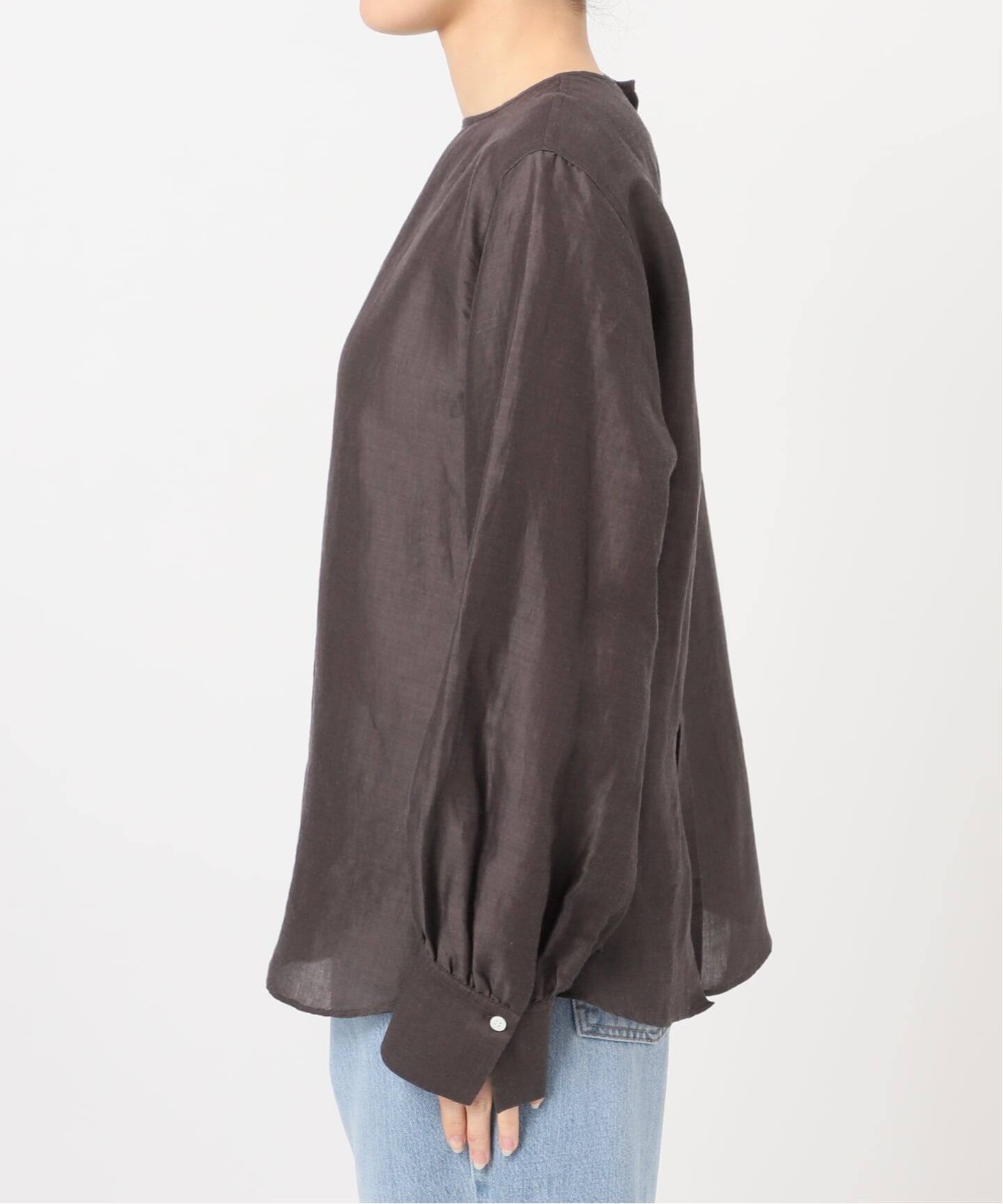 新色/WEB限定/追加2》ラミーリヨセルノーカラーブラウス（シャツ