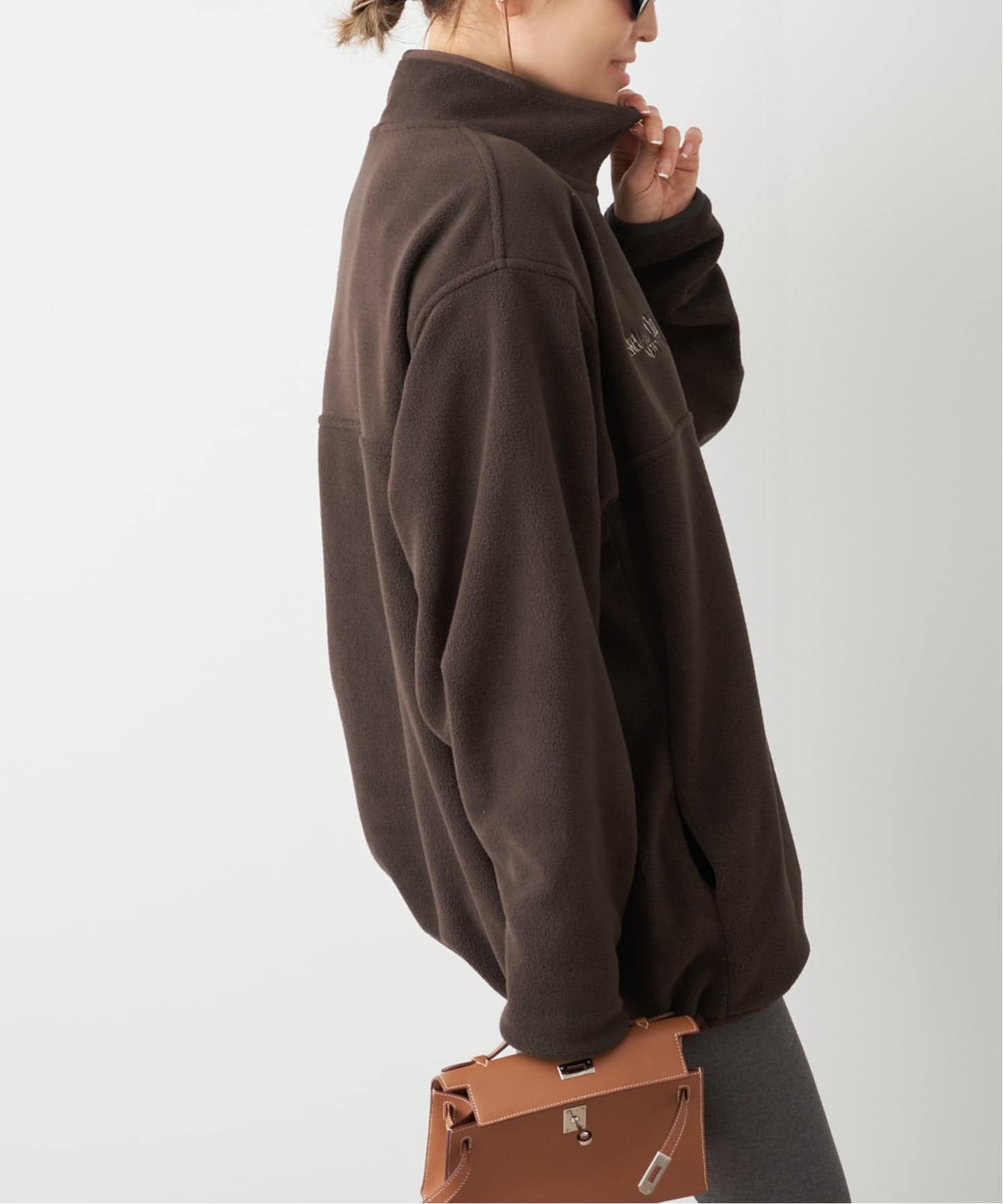 BTN Half Zip フリース（その他トップス）｜Deuxieme Classe