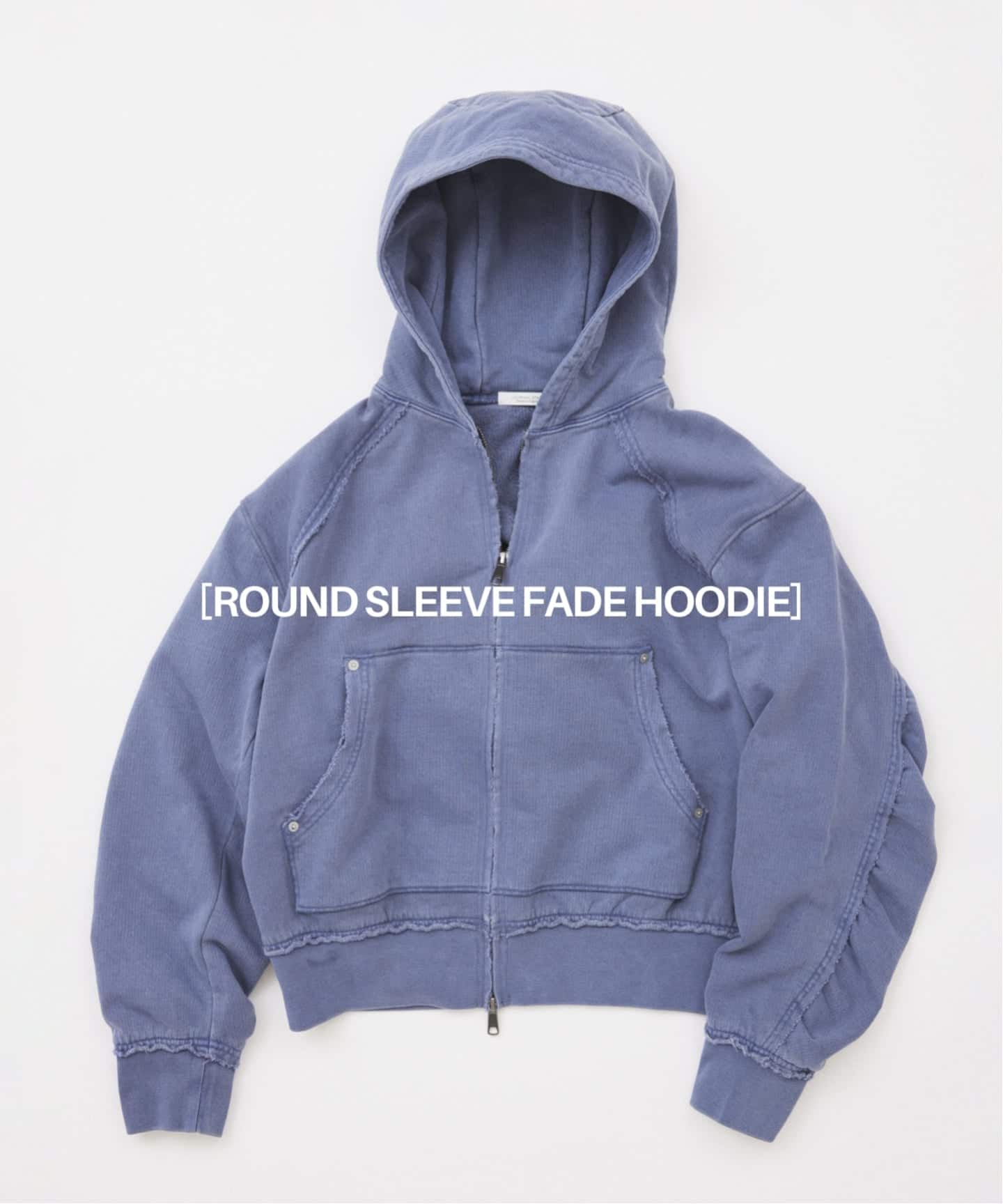 ラウンド スリーブ フェード フーディ（パーカー）｜JOURNAL STANDARD