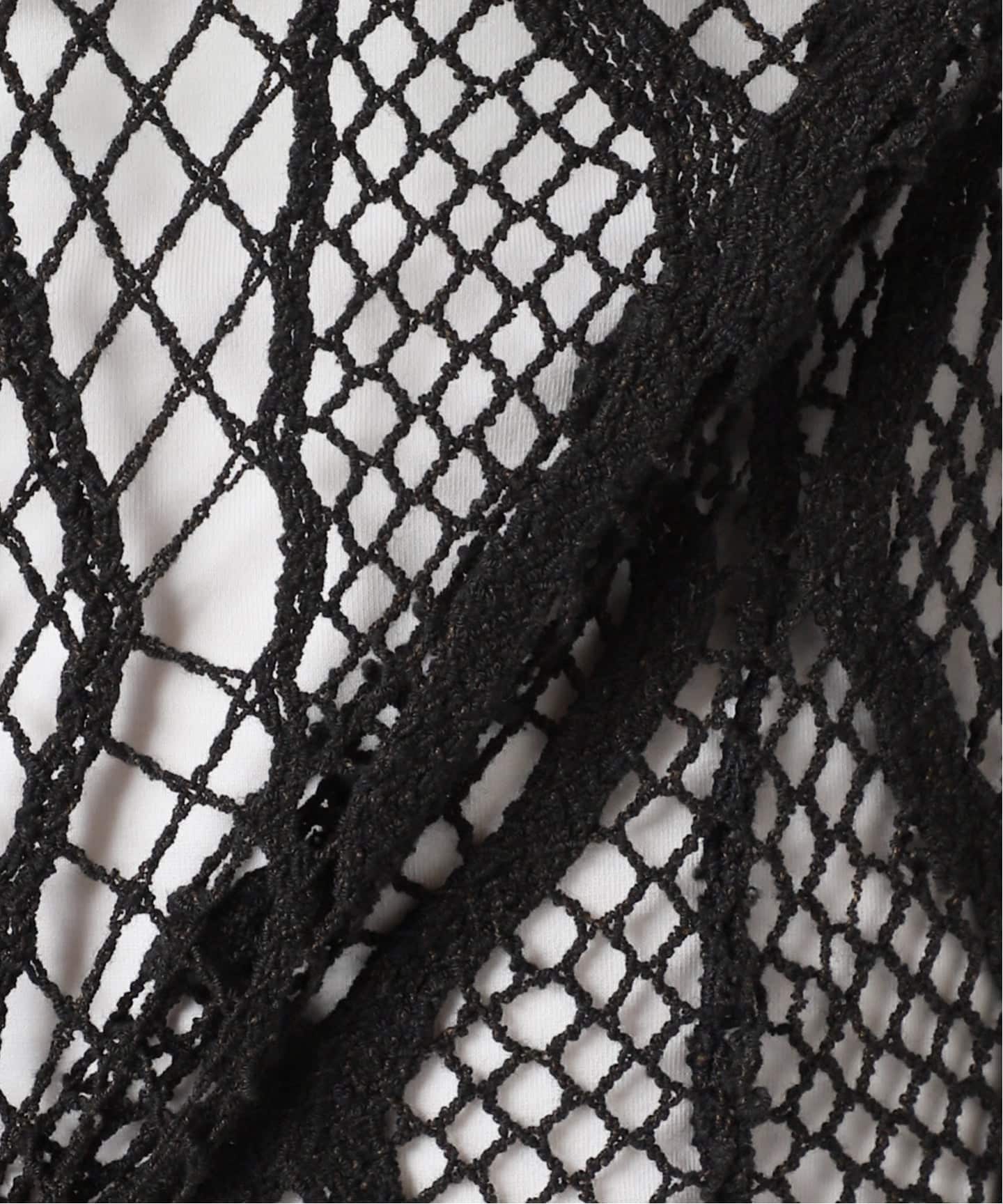 追加》EUCHRONIA 別注 LACE LONG SLEEVE 2：カットソー（Tシャツ