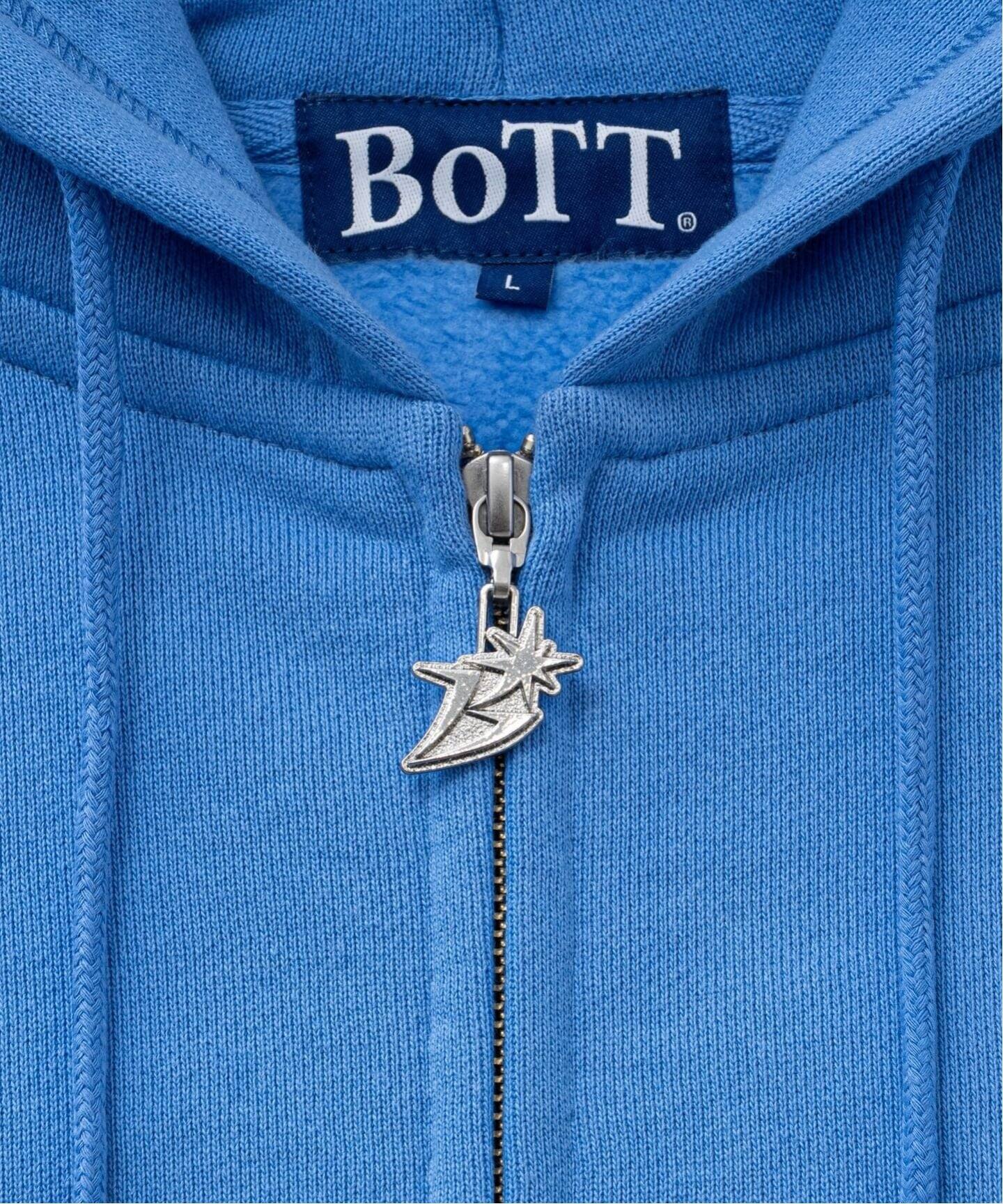 BoTT / ボット B LOGO ZIP HOODIE（パーカー）｜PULP（パルプ）の通販