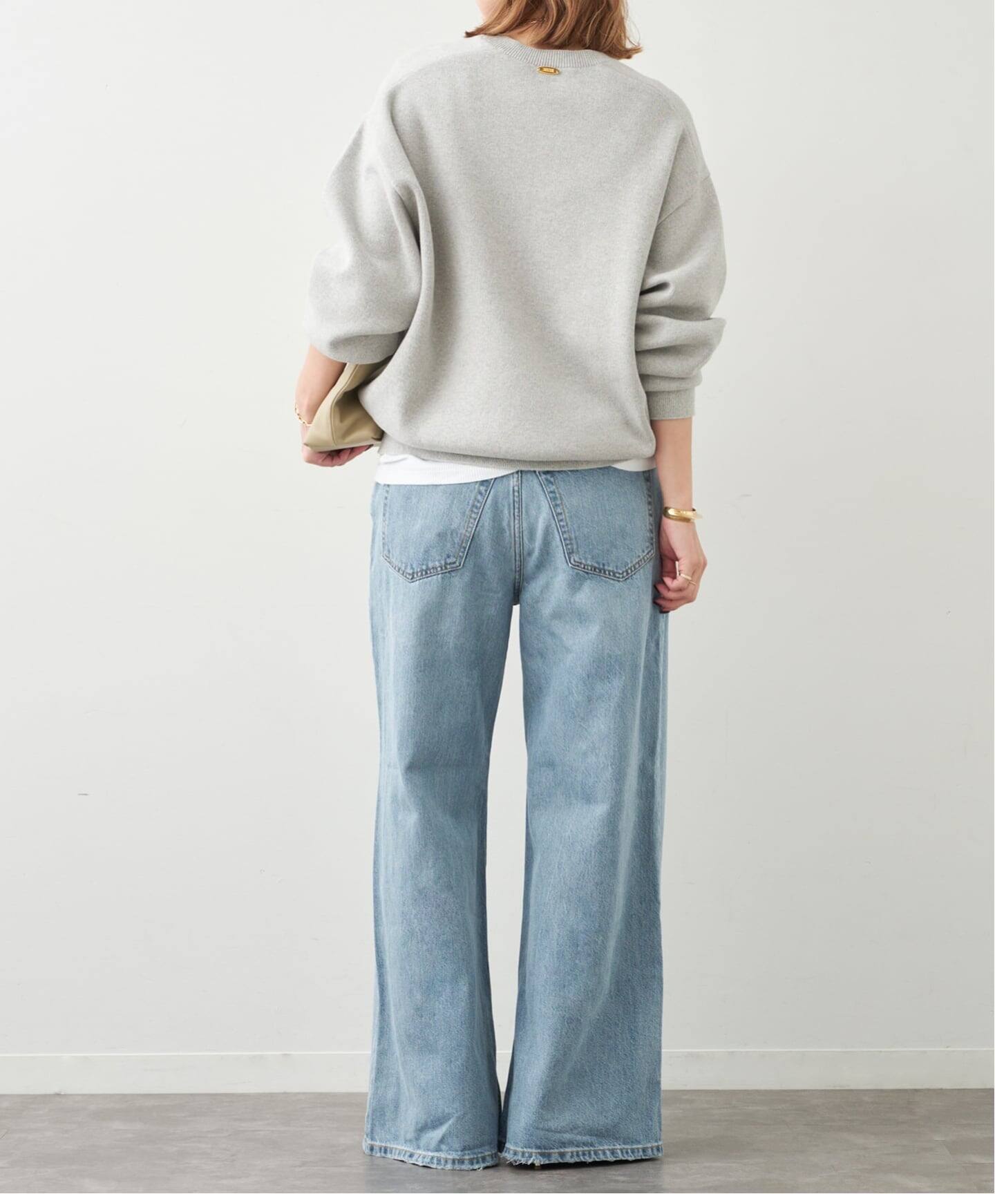 SMOOTH TOP クルーネック プルオーバー（ニット／セーター）｜Deuxieme