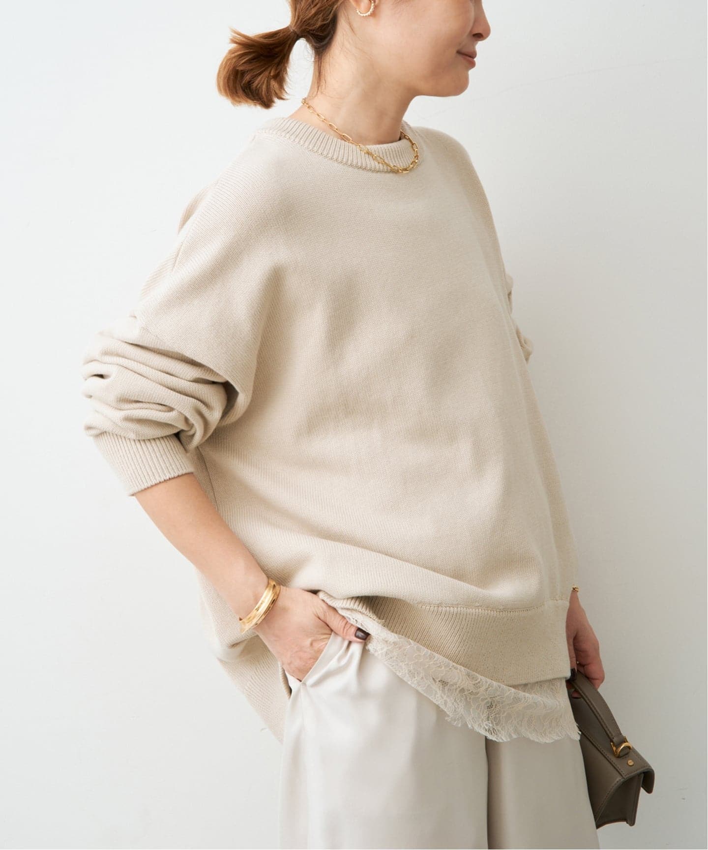 ベーシック ニット（ニット／セーター）｜Deuxieme Classe