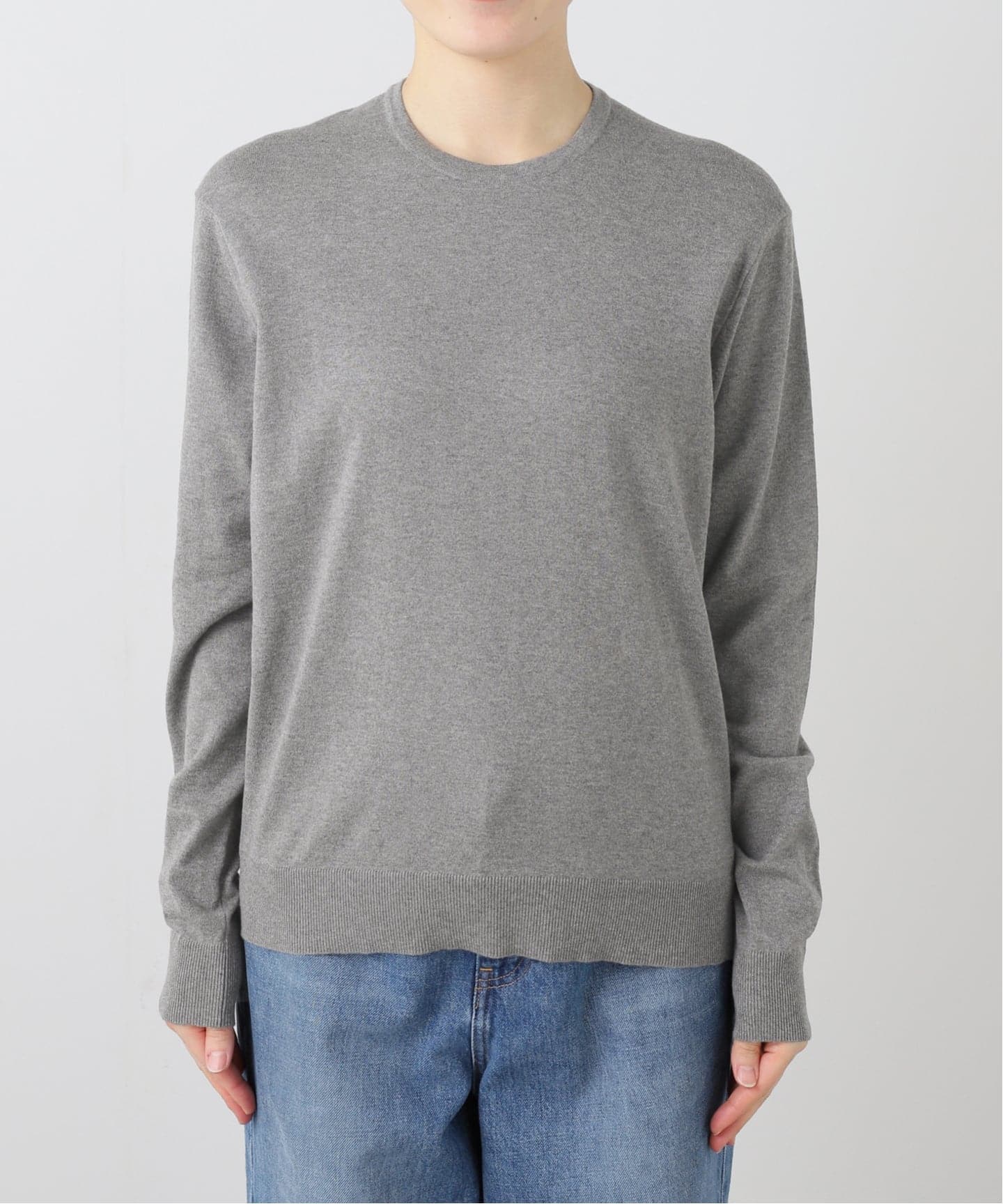 FF30 GIZA クルーネックプルオーバー（ニット／セーター）｜MUSE de