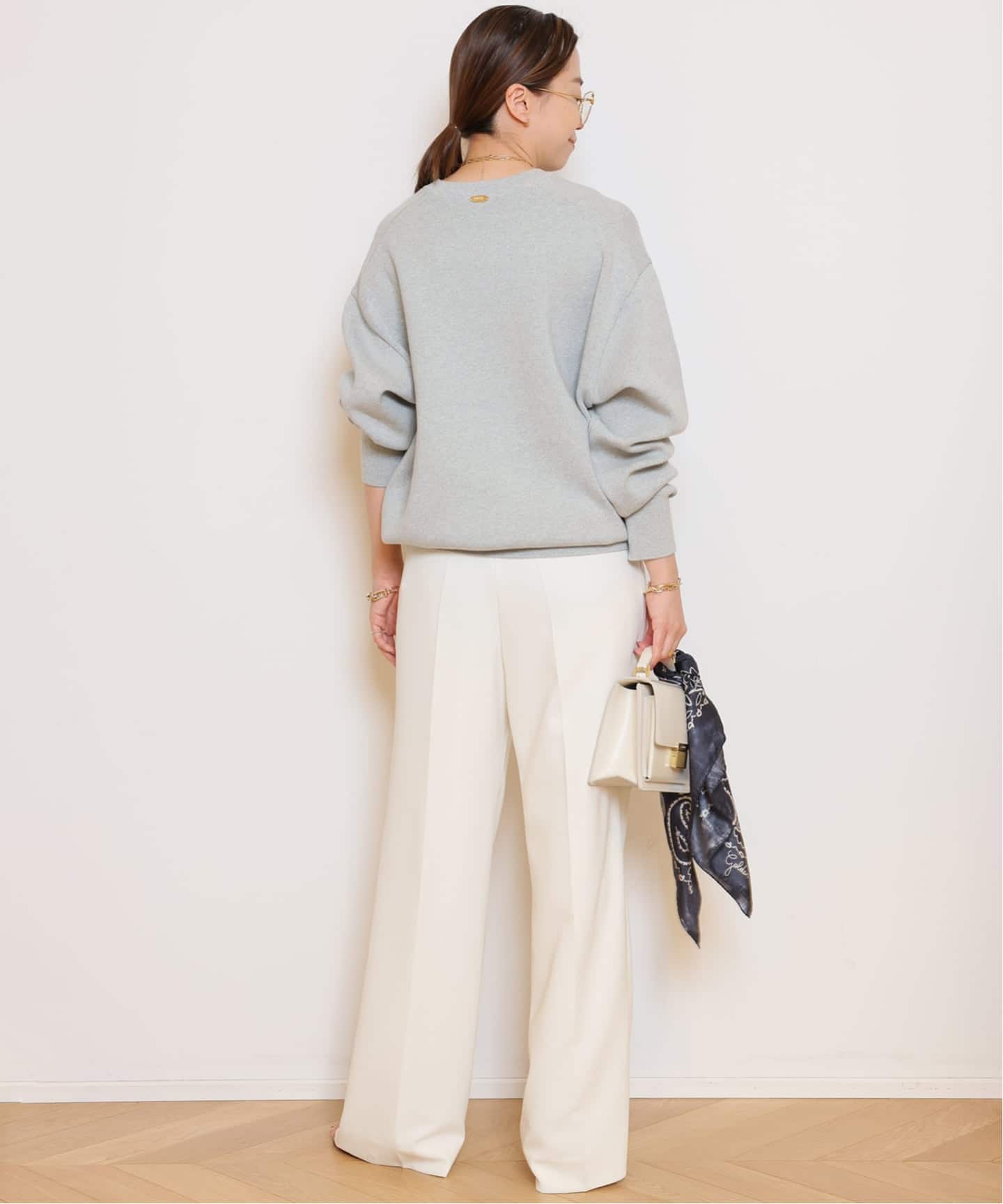 SMOOTH TOP クルーネック プルオーバー（ニット／セーター）｜MUSE de