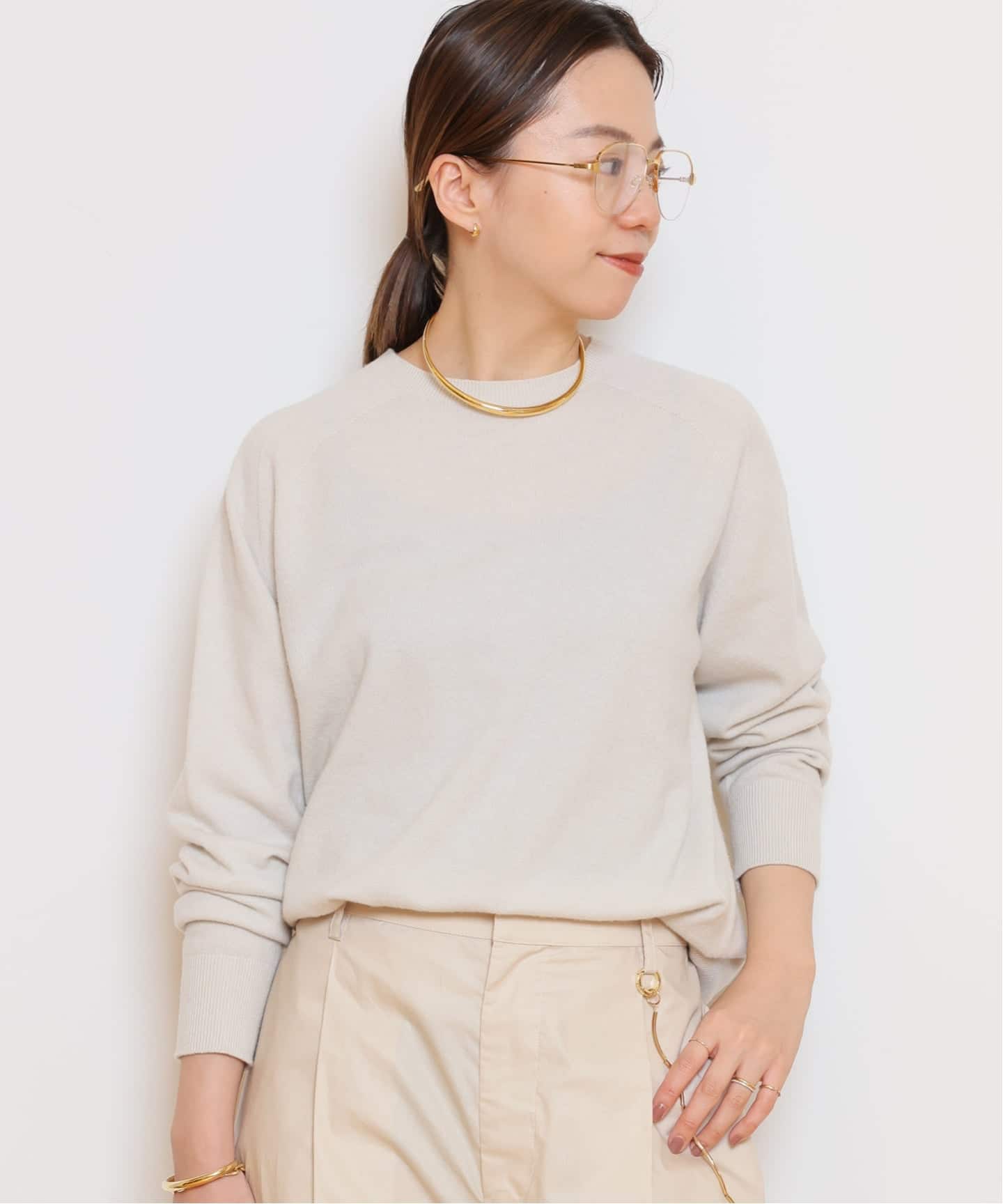 CAPRI クルーネックプルオーバー（ニット／セーター）｜MUSE de