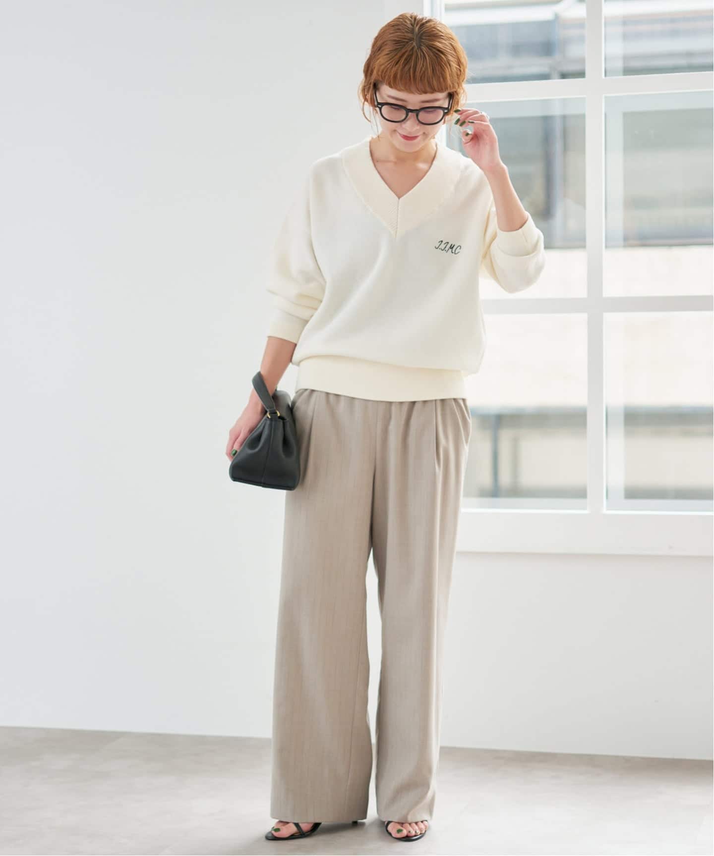 J.J.Mercer / ジェイジェイマーサー 別注Vネックプルオーバー（ニット