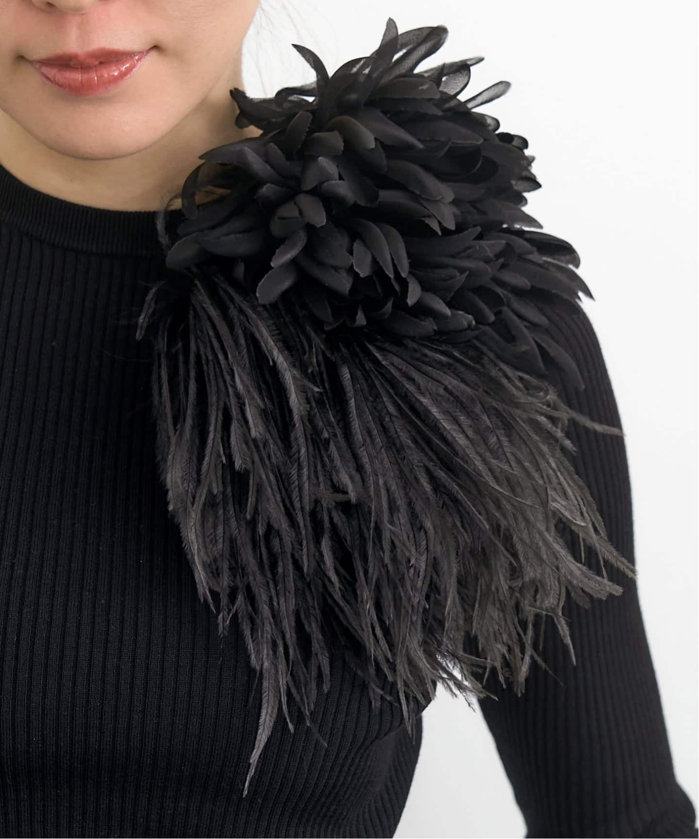 INDRESS/インドレス】 SILK FLOWER BROOCHES（その他ファッション小物