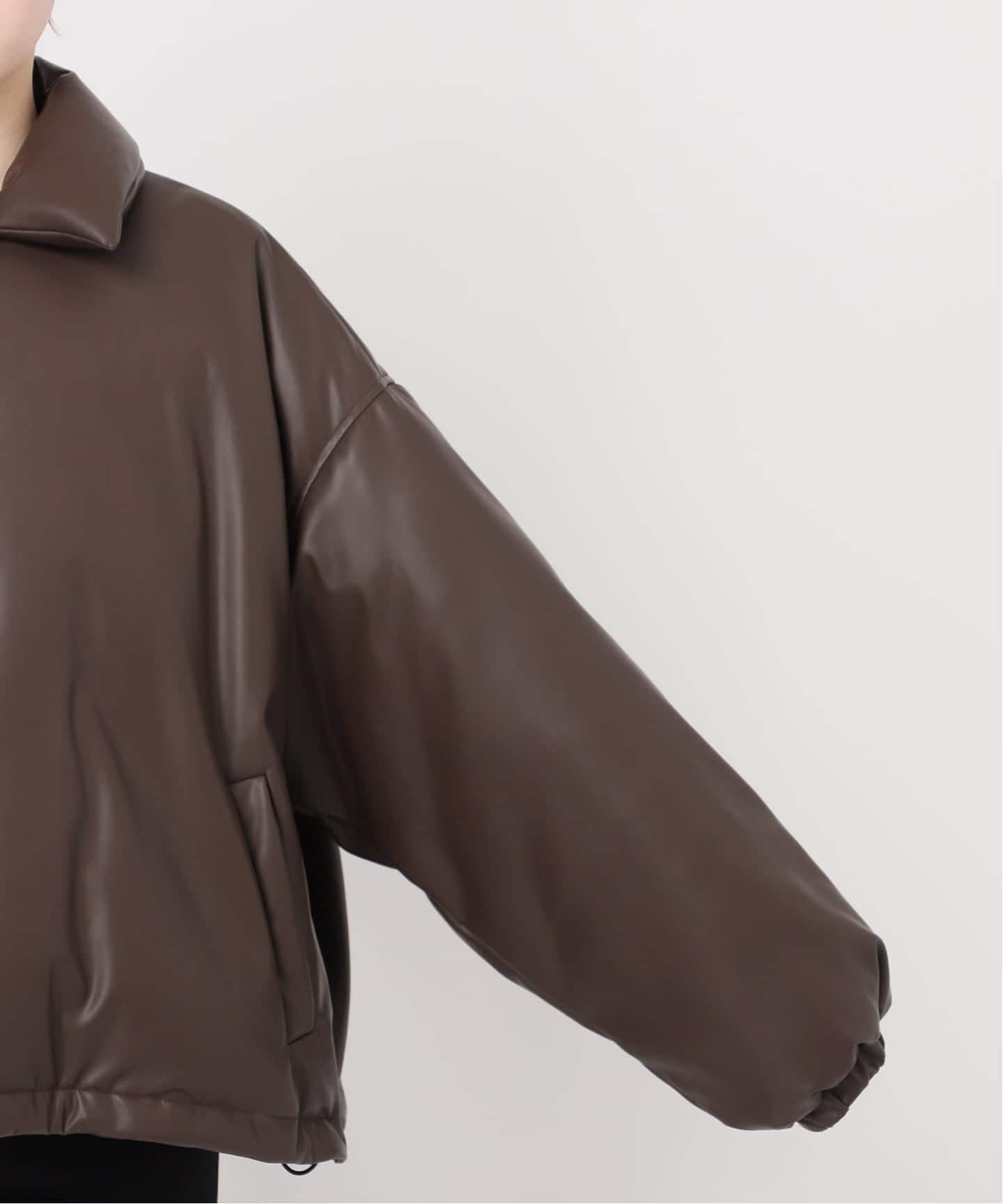 CALUX/キャラクス】SHORT COACH JACKET（ダウンジャケット）｜Deuxieme