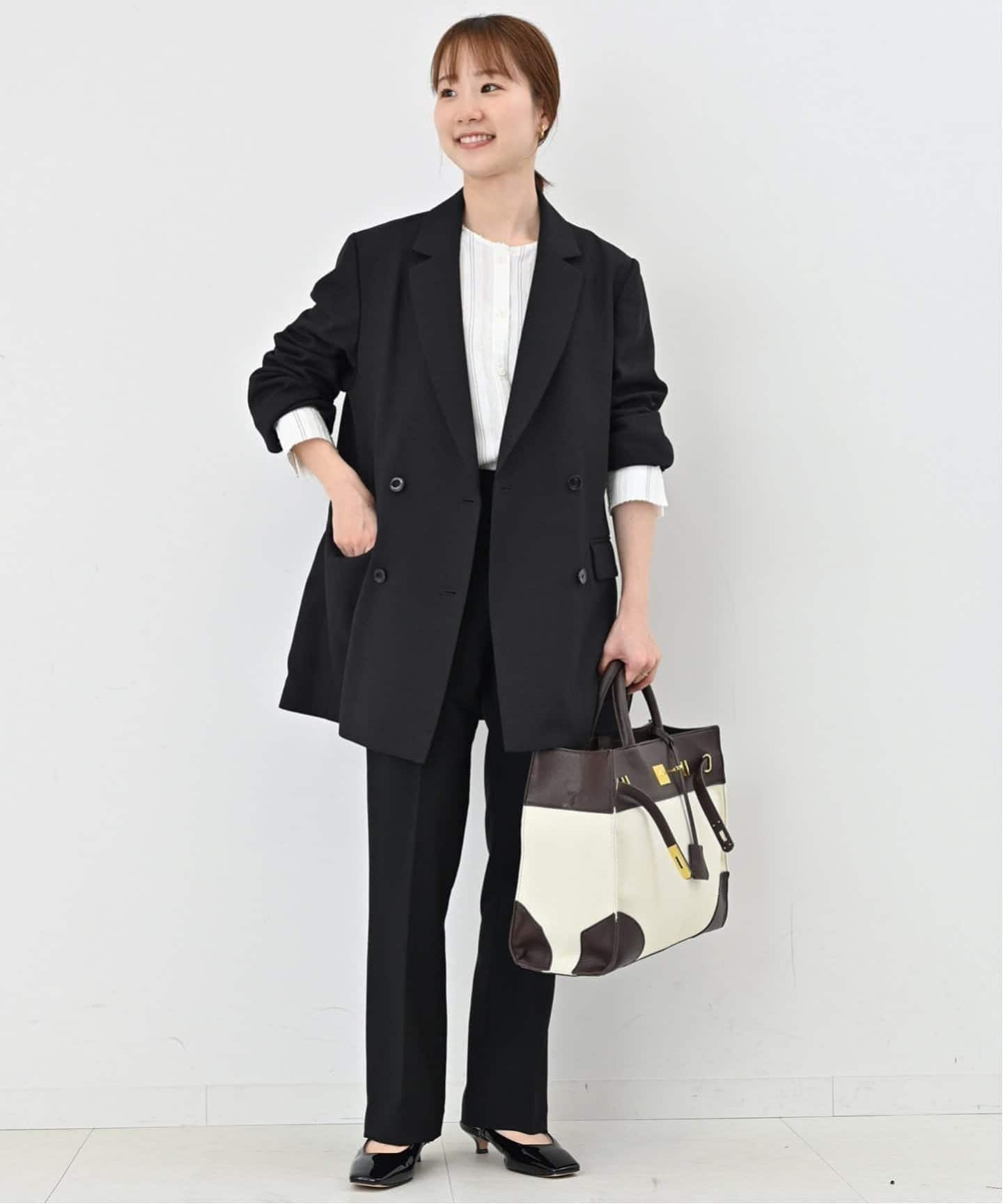 セットアップ対応可/追加2》ウォッシャブルツイルダブルジャケット