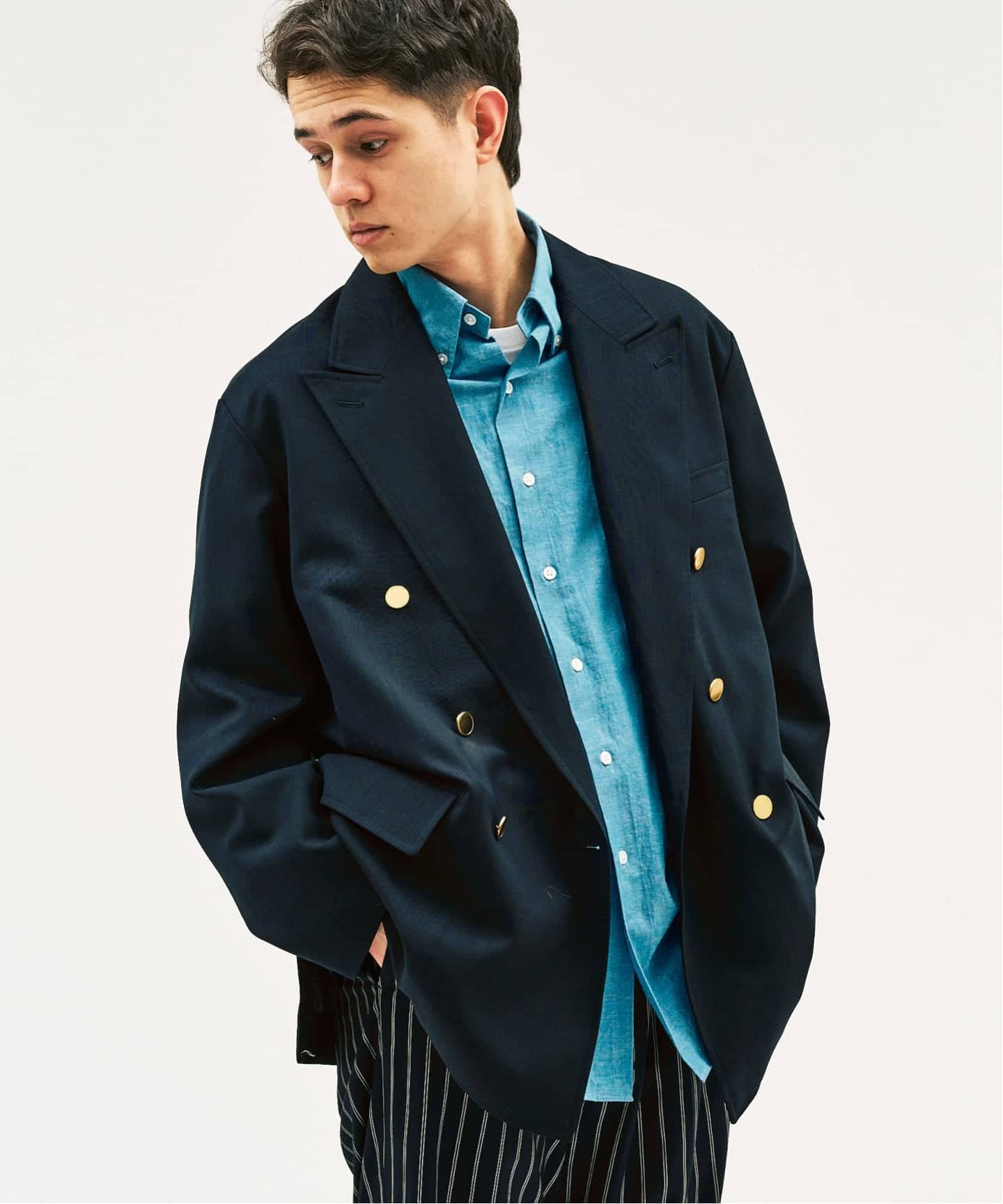 MOONLIGHT CLOTHING】YUP Wジャケット（テーラードジャケット）｜417