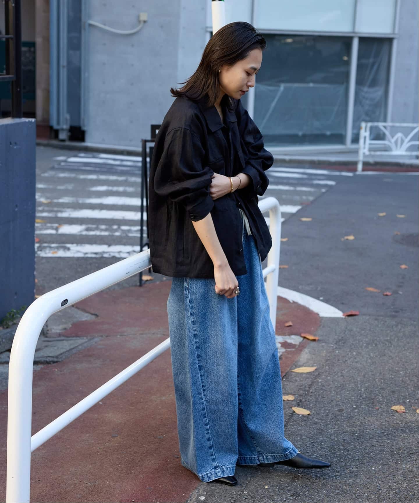 追加予約》リネンミリタリージャケット（ミリタリー）｜JOURNAL