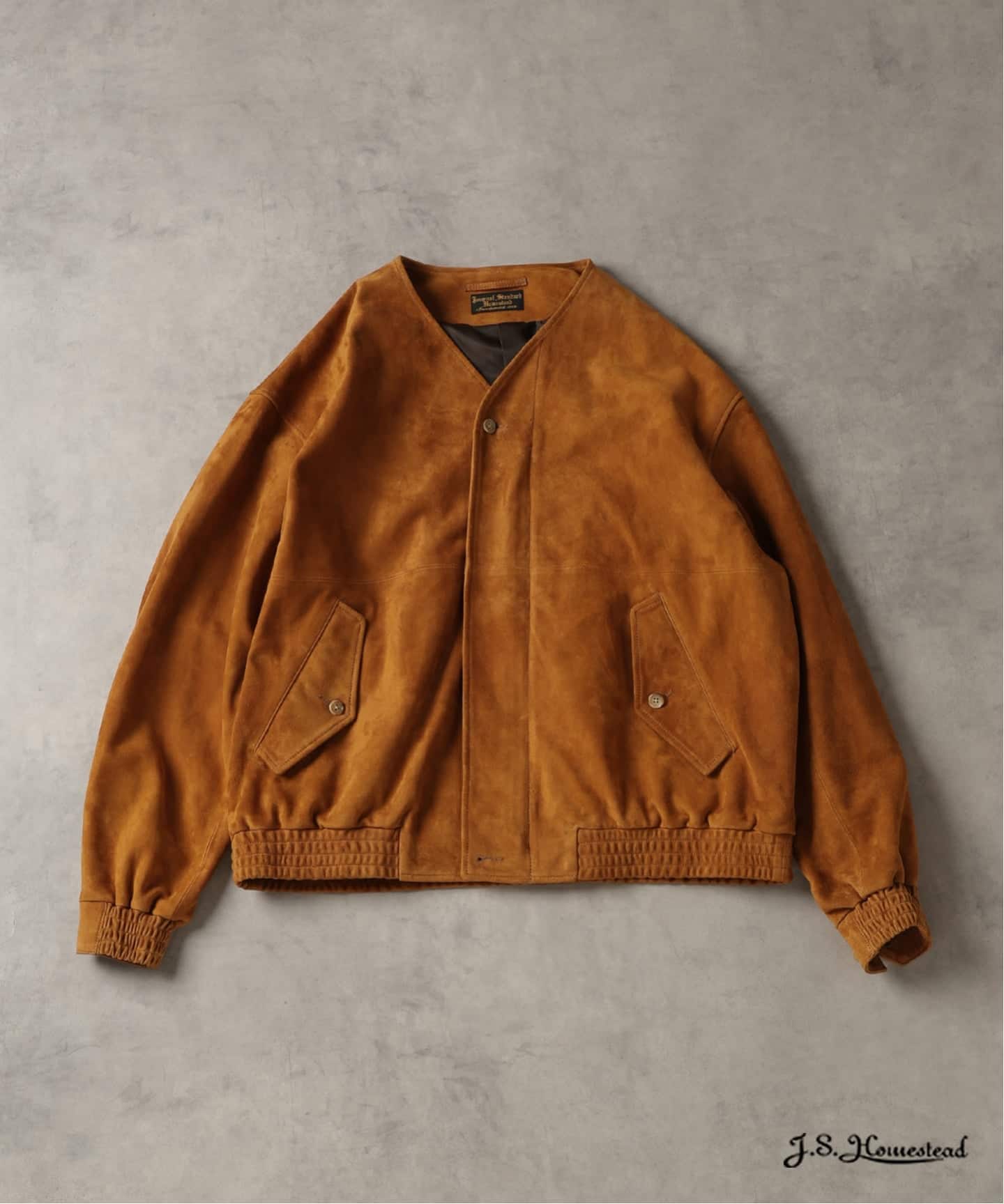 J.S.Homestead / ゴート レザー スエード ジャケット（その他ブルゾン