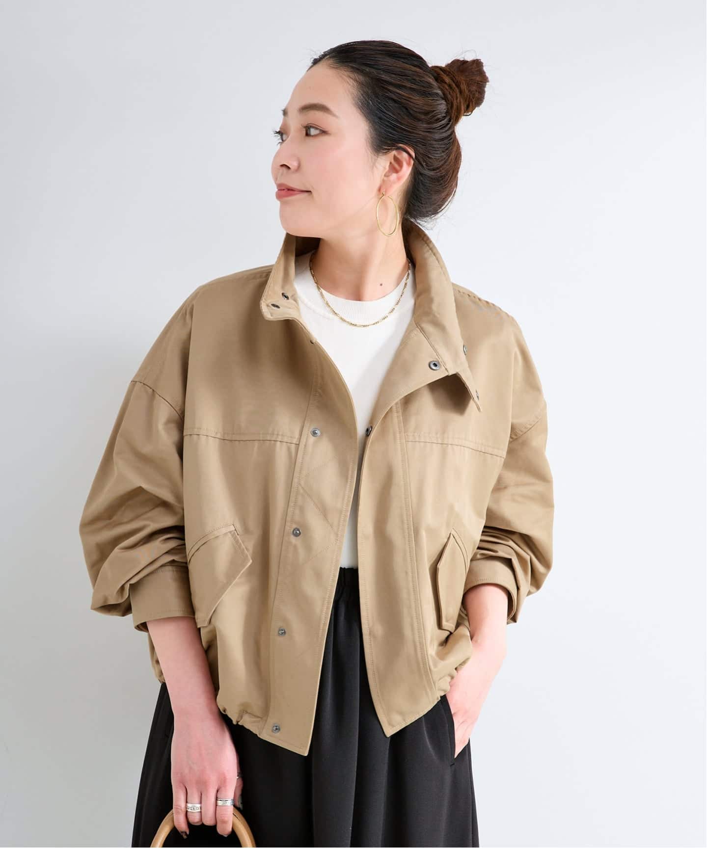 スタンドショートブルゾン（その他ブルゾン／アウター）｜B.C STOCK