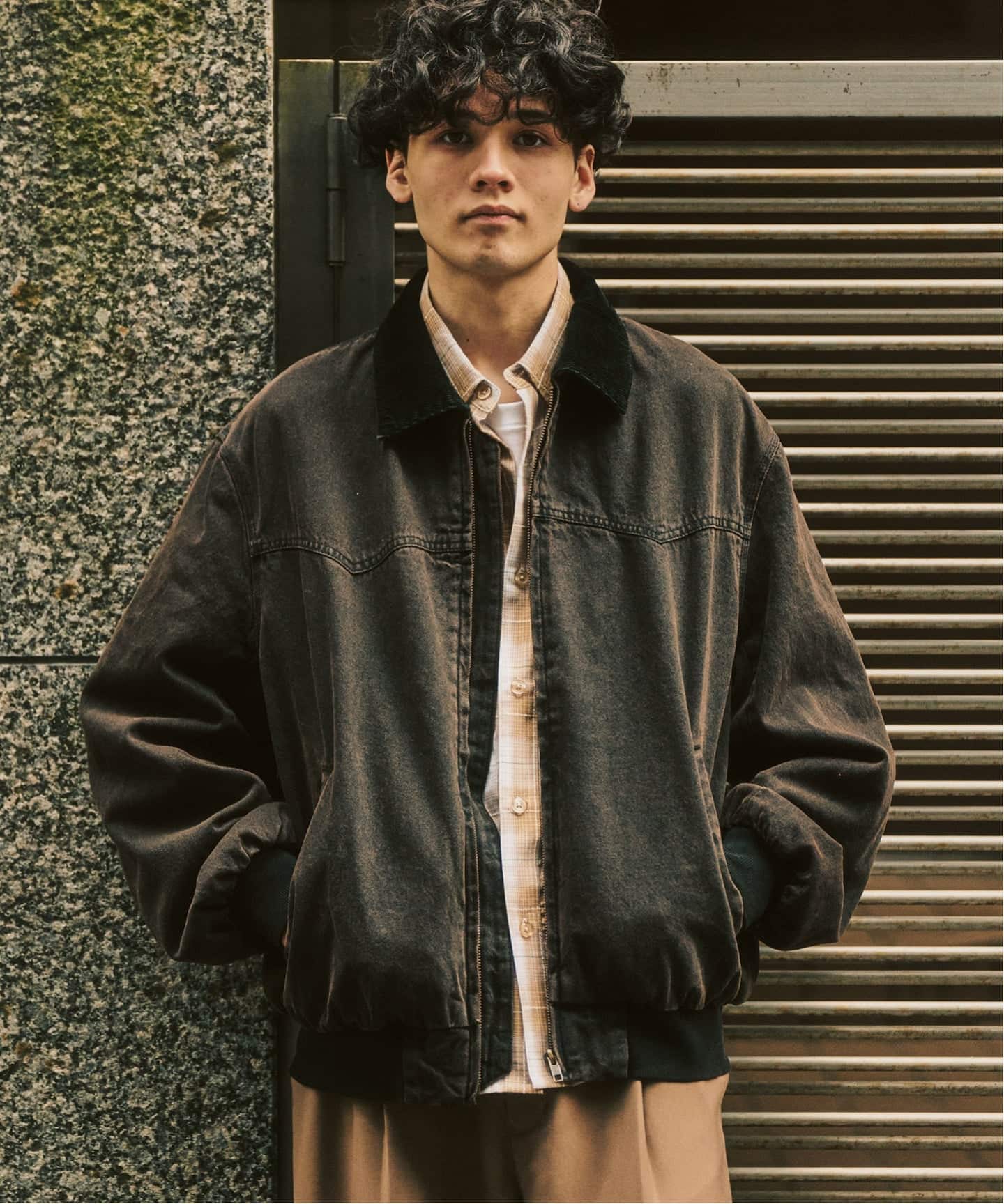 デニム ジップヨークジャケット（デニムジャケット）｜417 EDIFICE