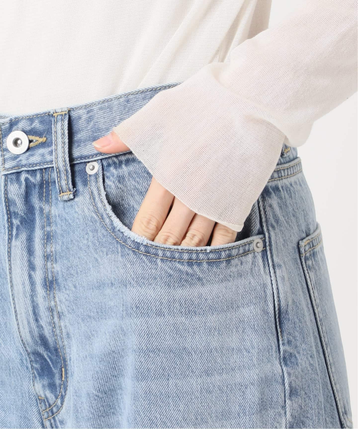 soft デニムパンツ（デニムパンツ・ジーンズ）｜Plage（プラージュ）の