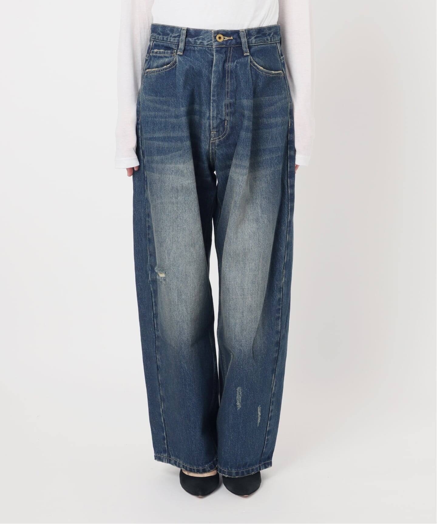 WEB限定サイズ有り / 追加》5 1/2 TUCKBARREL DENIM（デニムパンツ