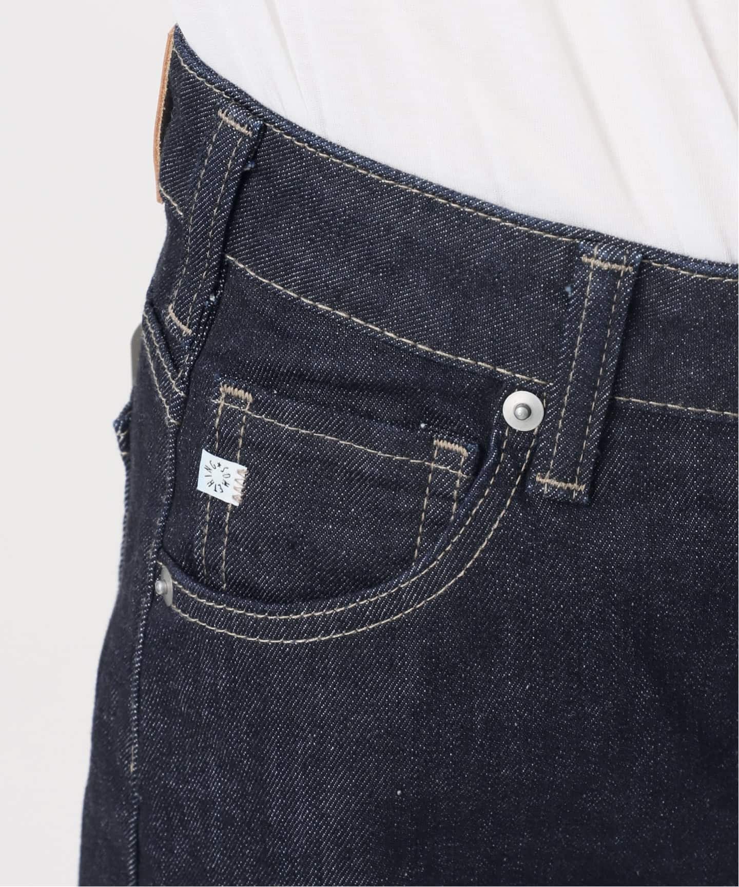 追加》SOMETHING / サムシング 別注 NEW HANA CURVE TAPERED*（デニム